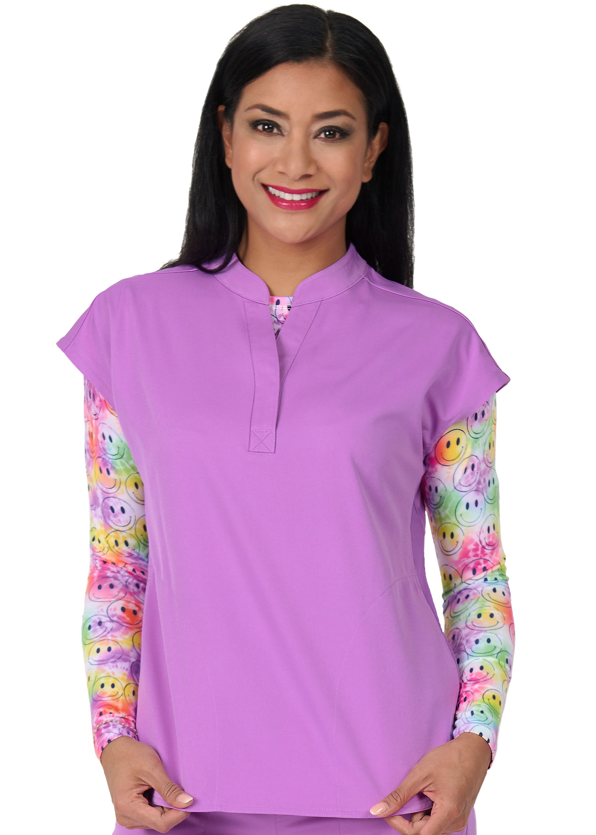 Polera Clínica Mujer Ava Therese 1176 Power Purpura