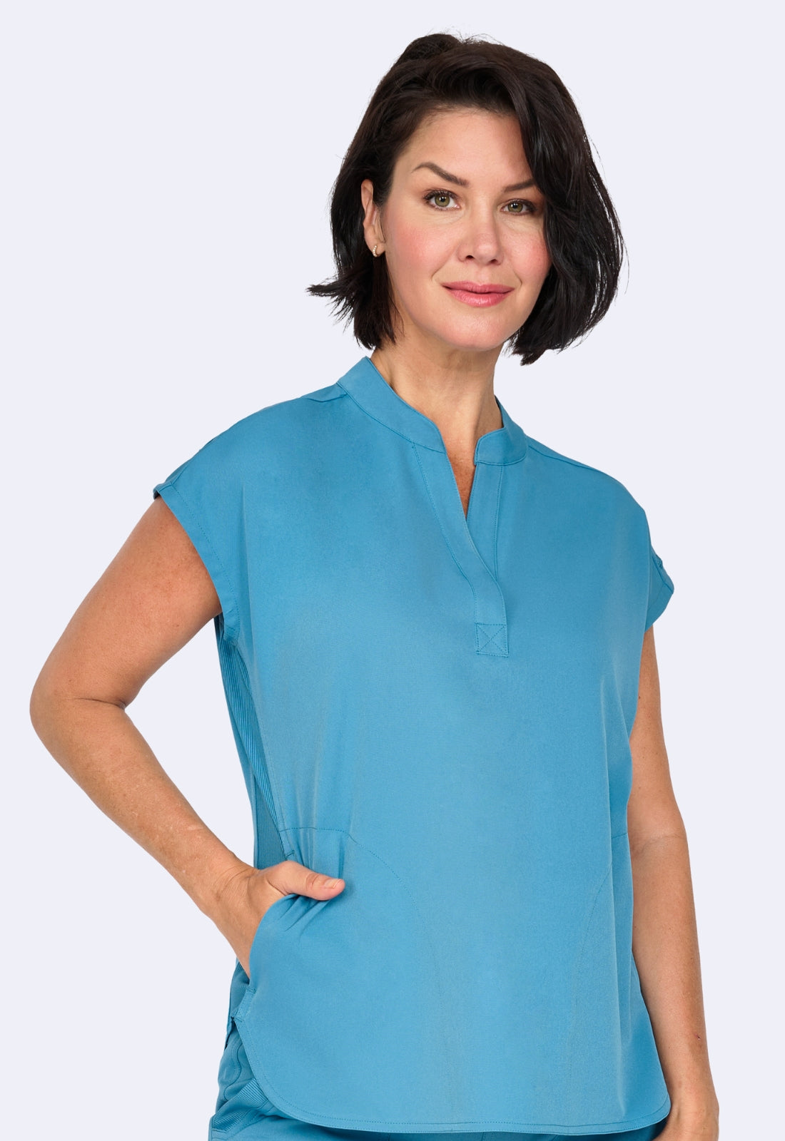 Polera Clínica Mujer Ava Therese 1176 Blue Shadow