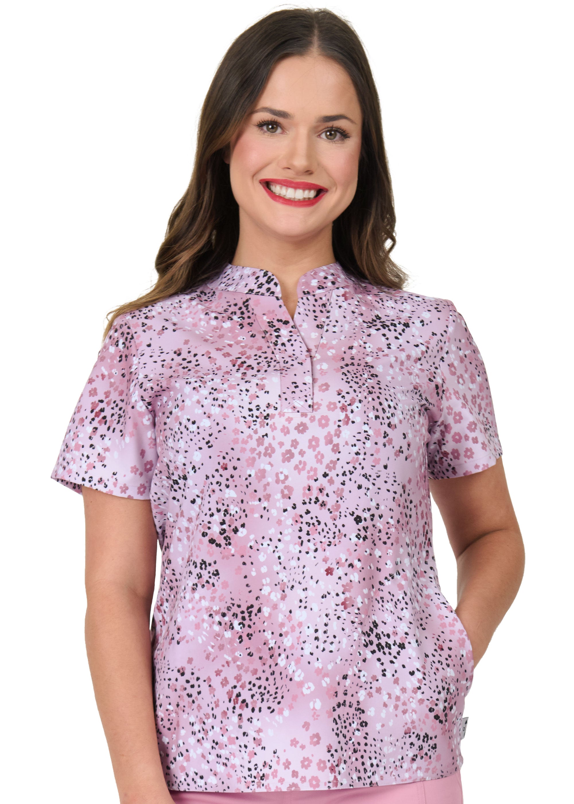 Polera Clínica Estampada Mujer 1178 ABMN