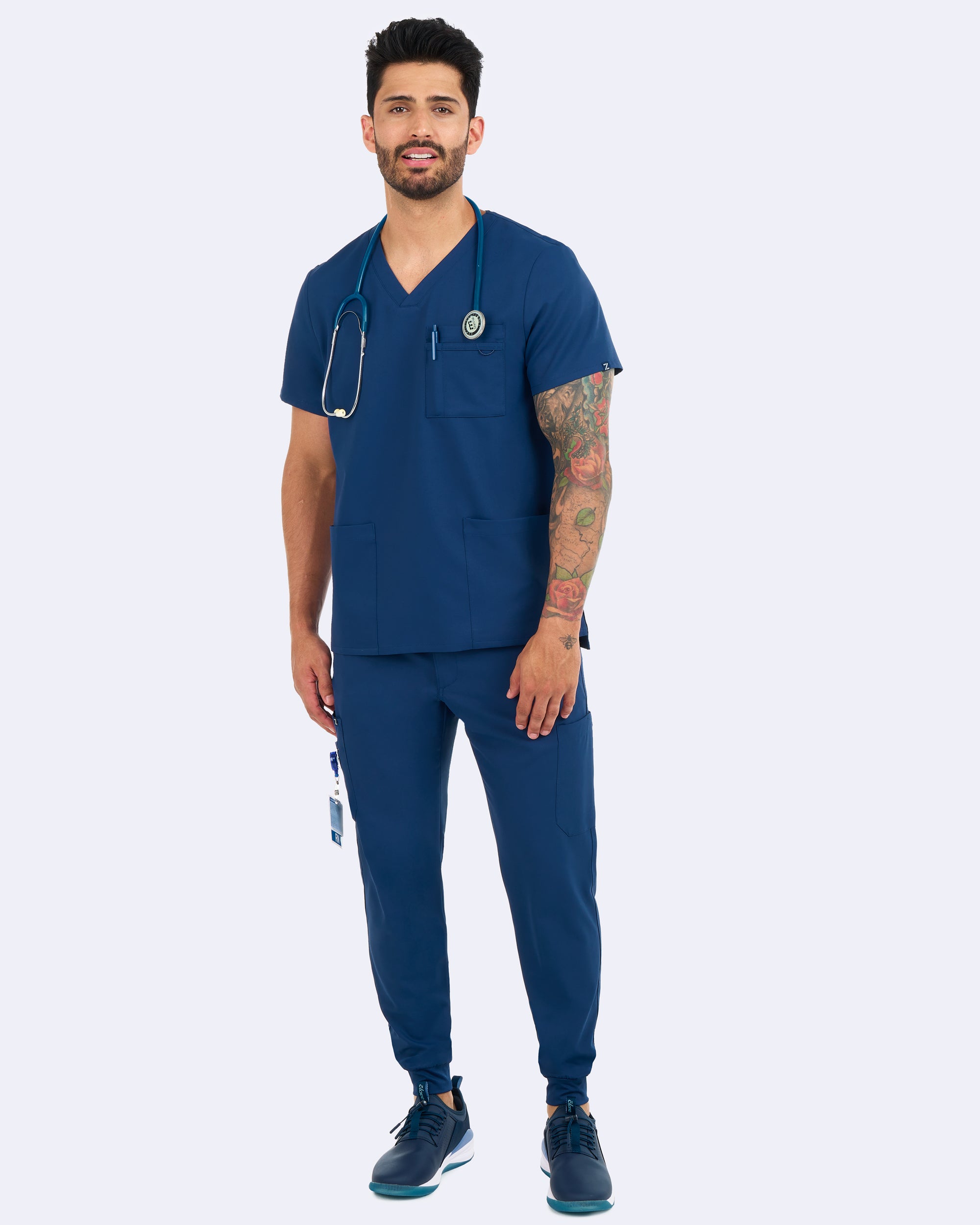 Polera Clínica Hombre Studio 1195
