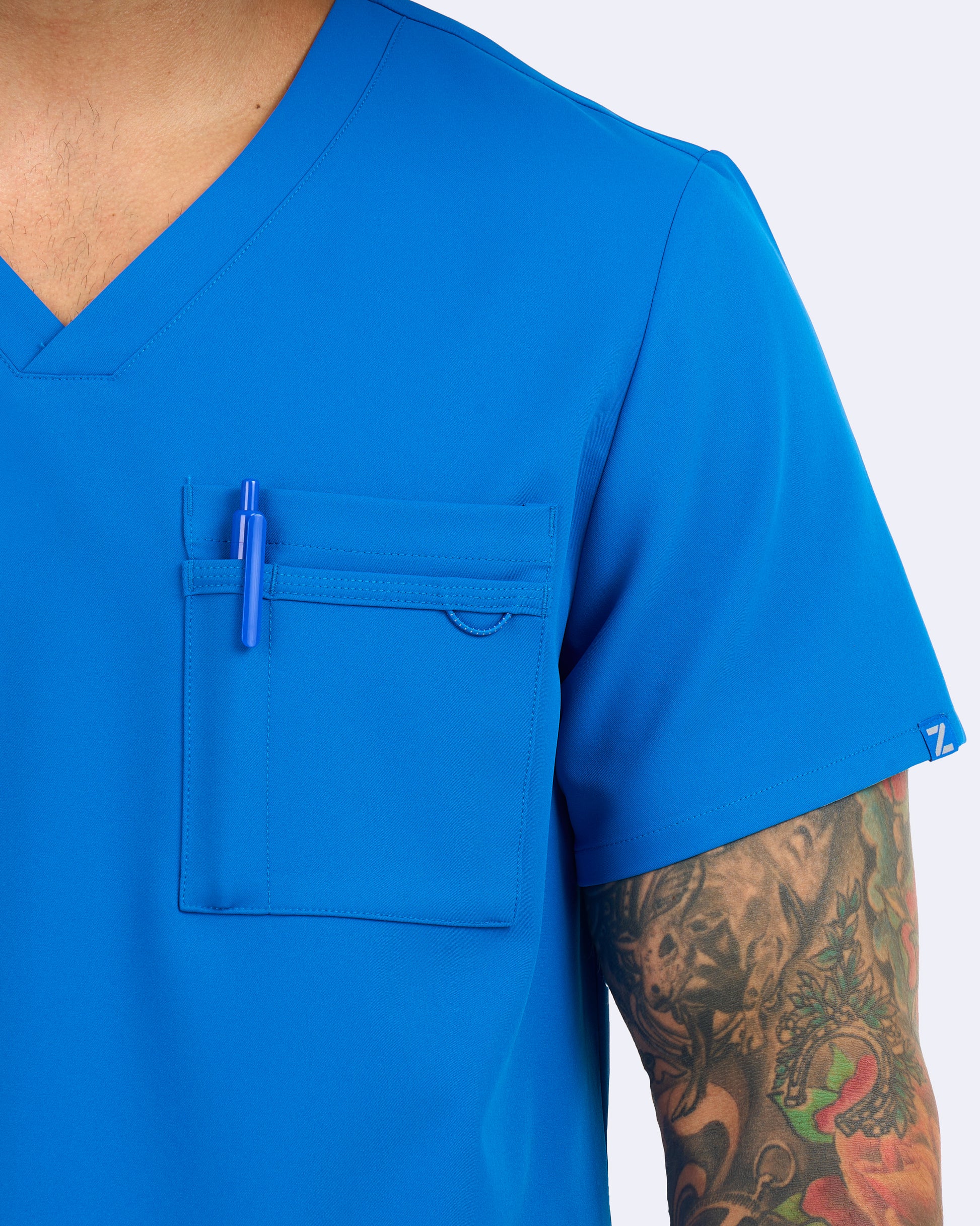 Polera Clínica Hombre Studio 1195