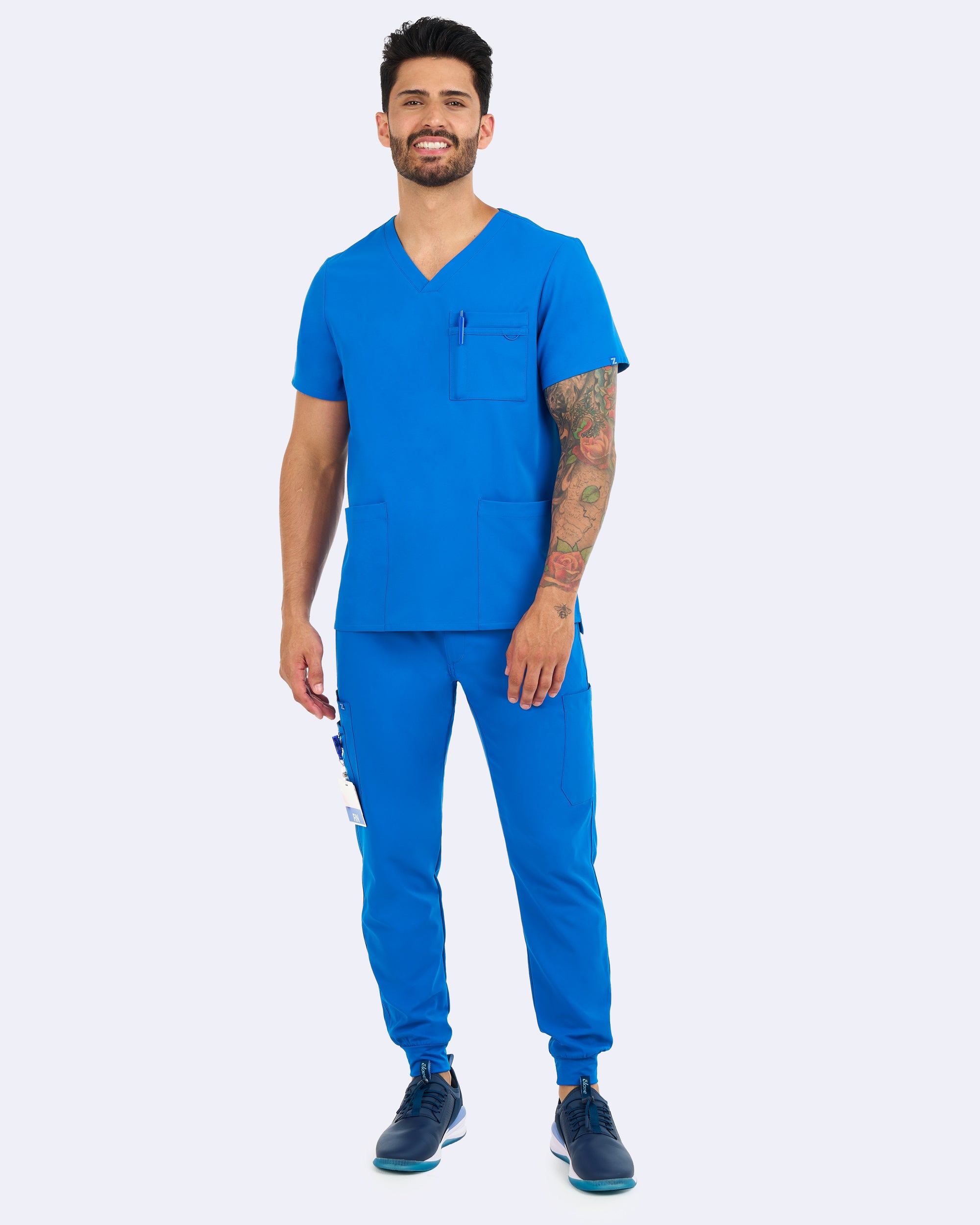 Polera Clínica Hombre Studio 1195