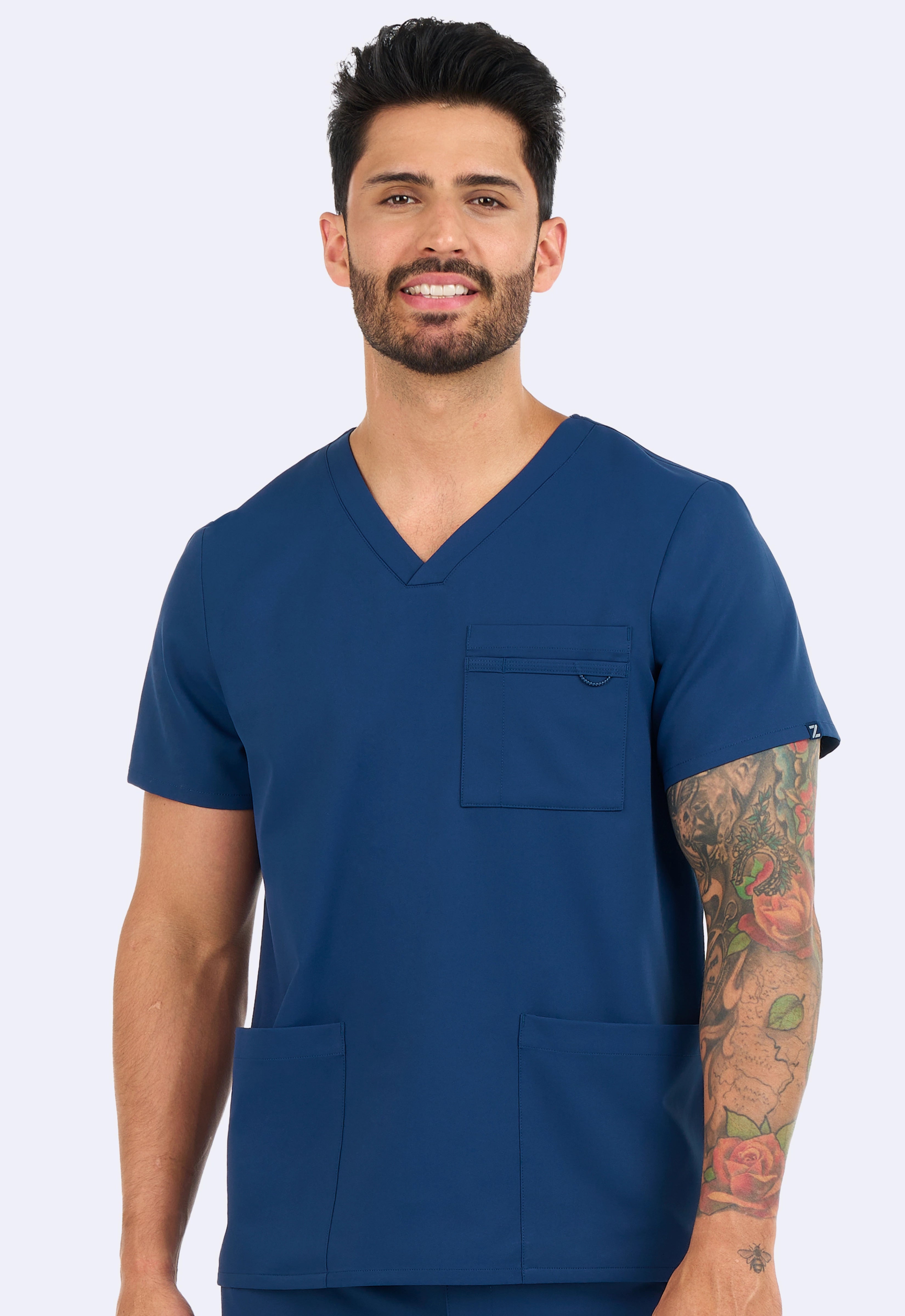Polera Clínica Hombre Studio 1195