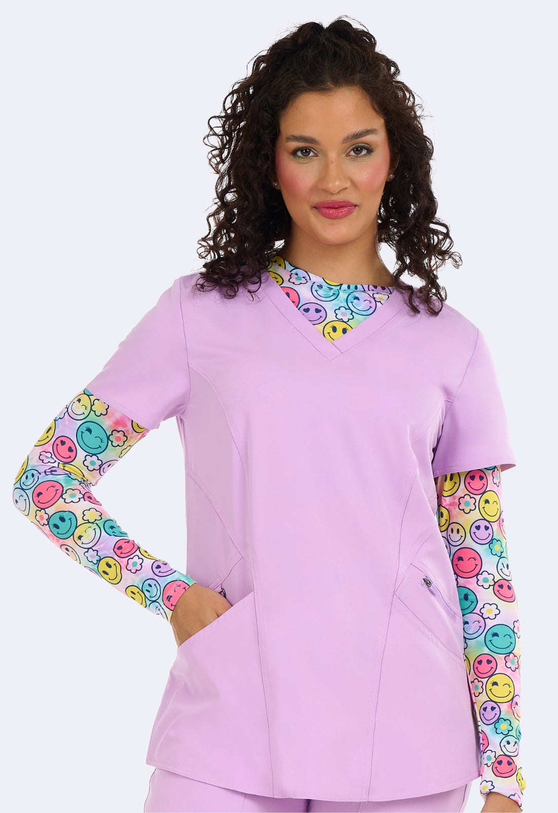 Polera Clínica Mujer Ava Therese 1084 Sugar Plum