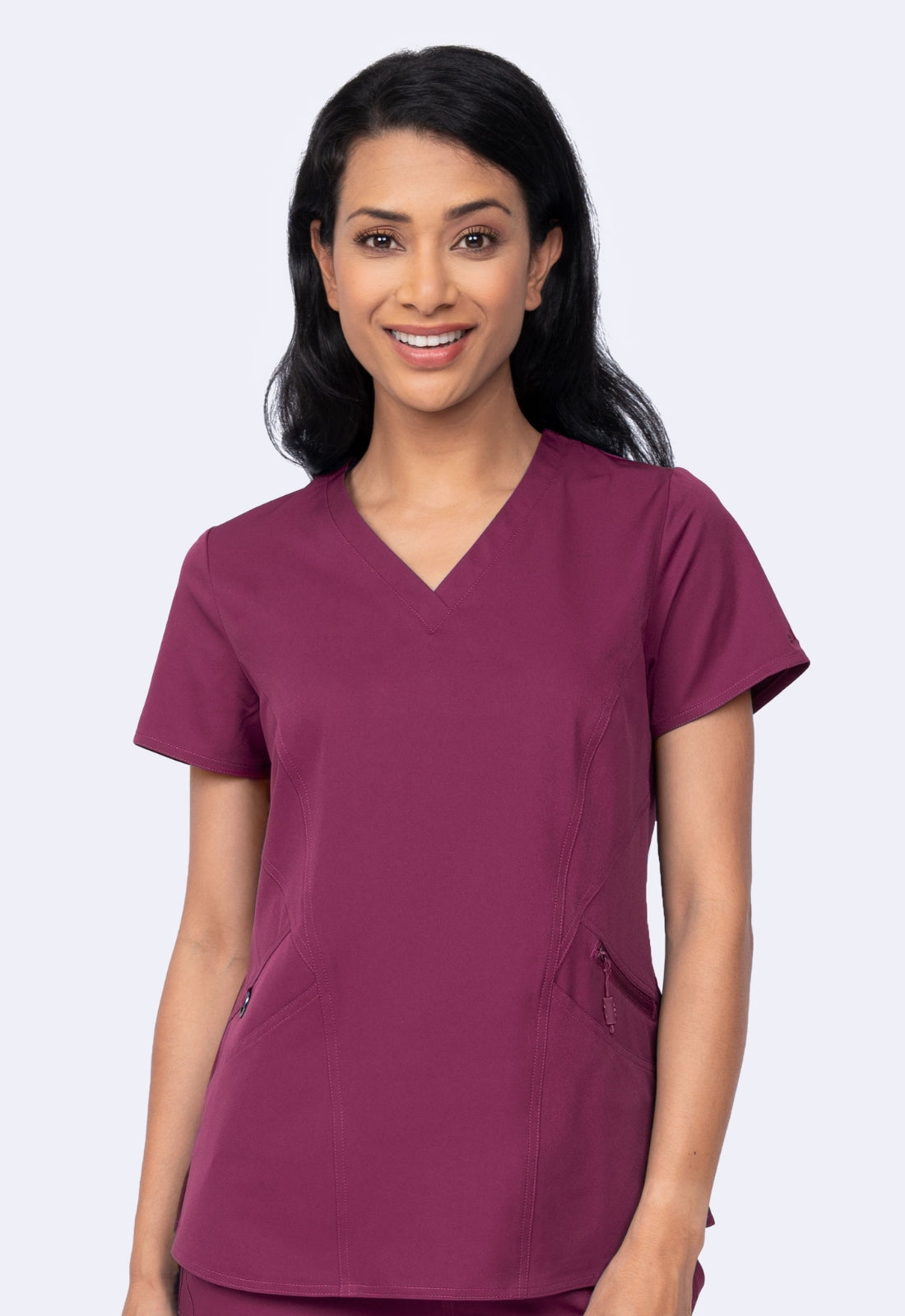Polera Clínica Mujer Ava Therese 1084 Burdeo