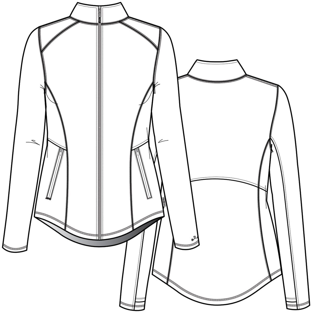Chaqueta Mujer Ava Therese 2023 Azul Rey