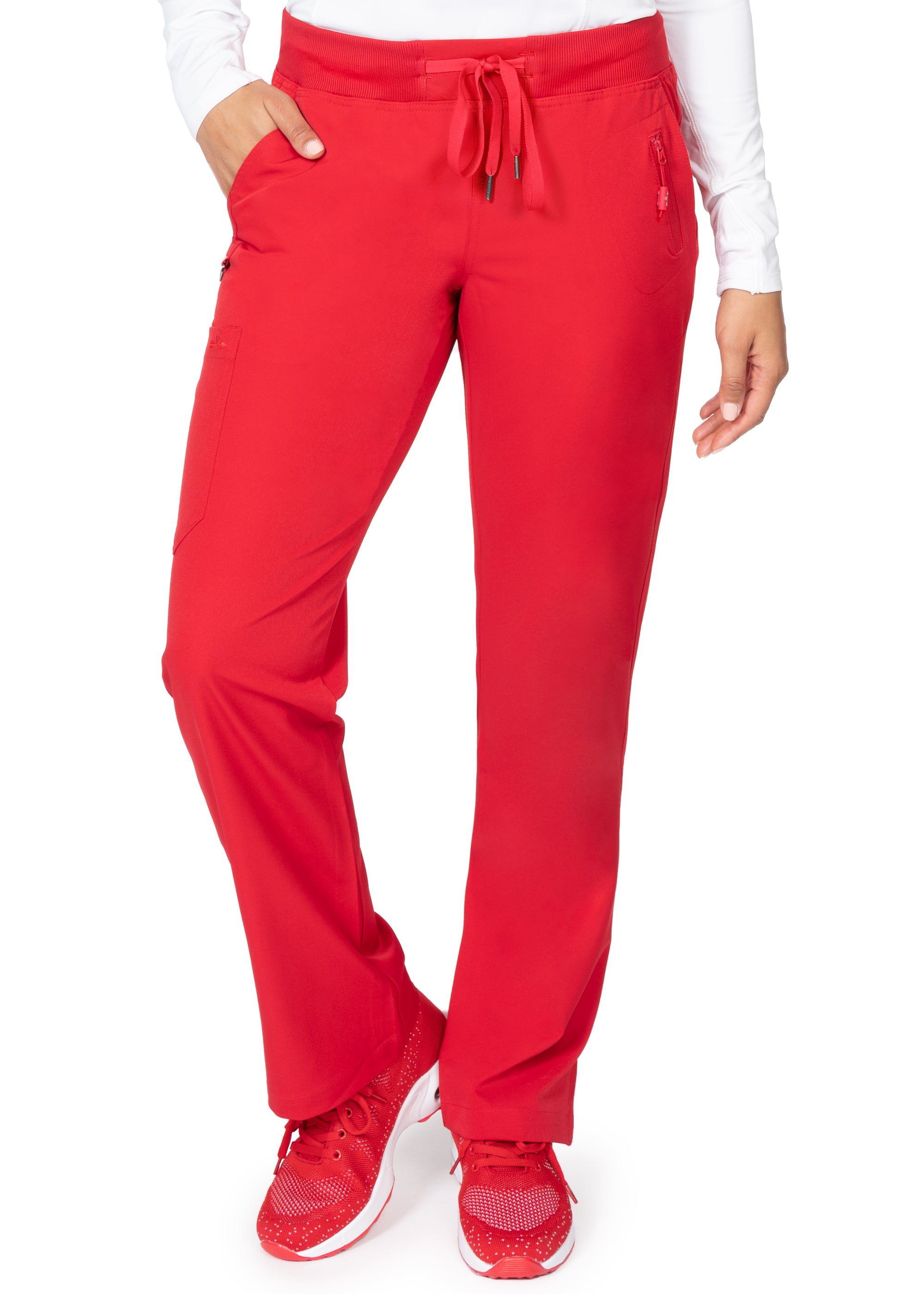 PANTALÓN MUJER YOGA 3018 ROJO