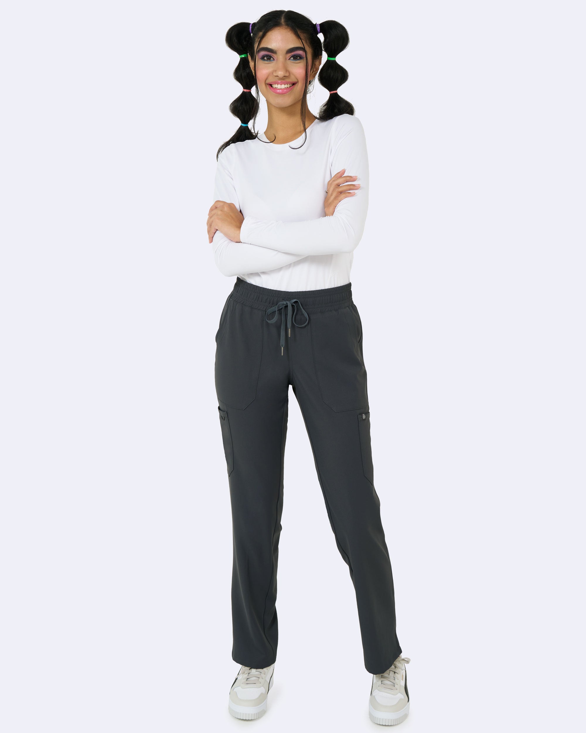 Pantalón Clínico Mujer Studio 3063 Plomo