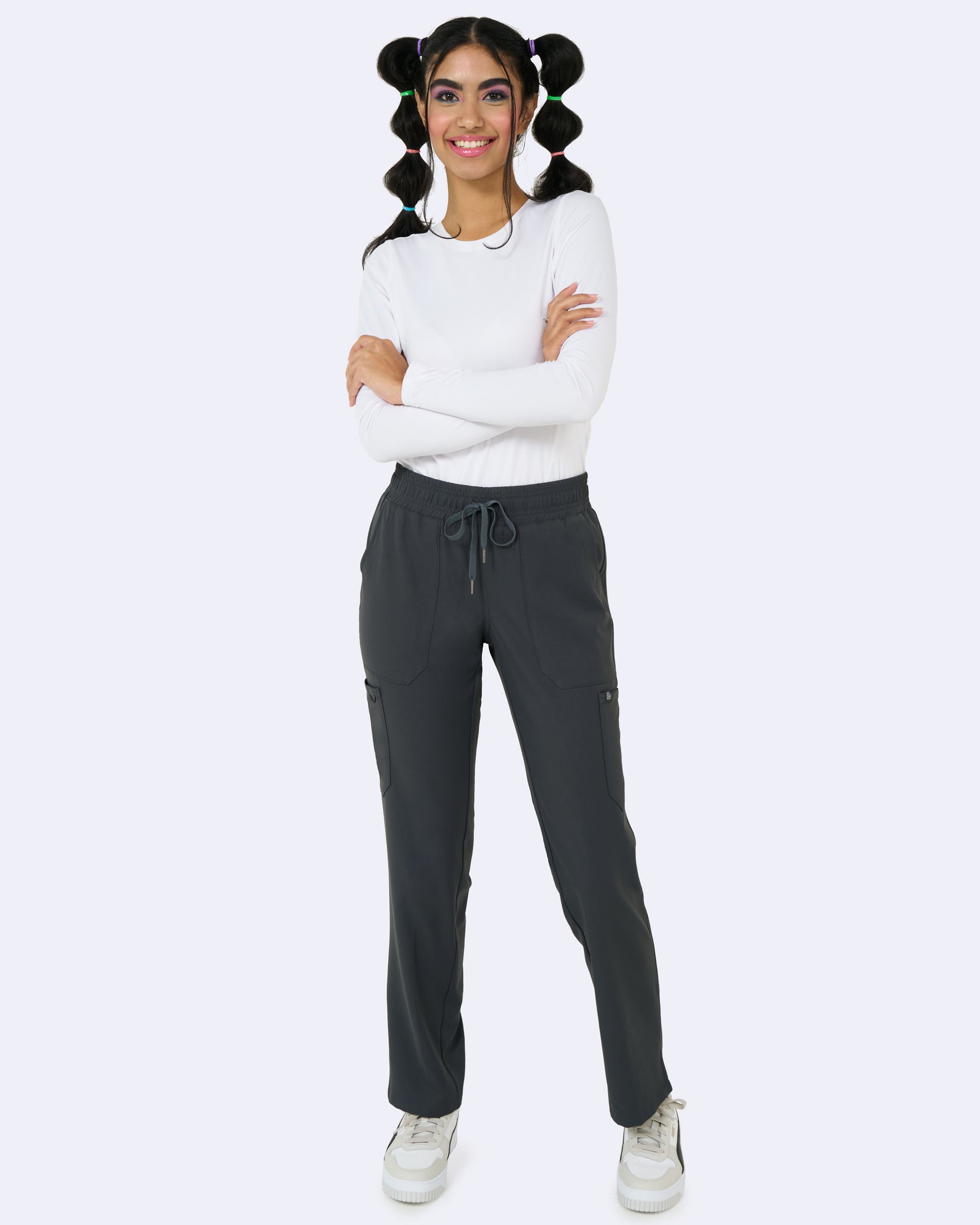 Pantalón Clínico Mujer Studio 3063 Plomo