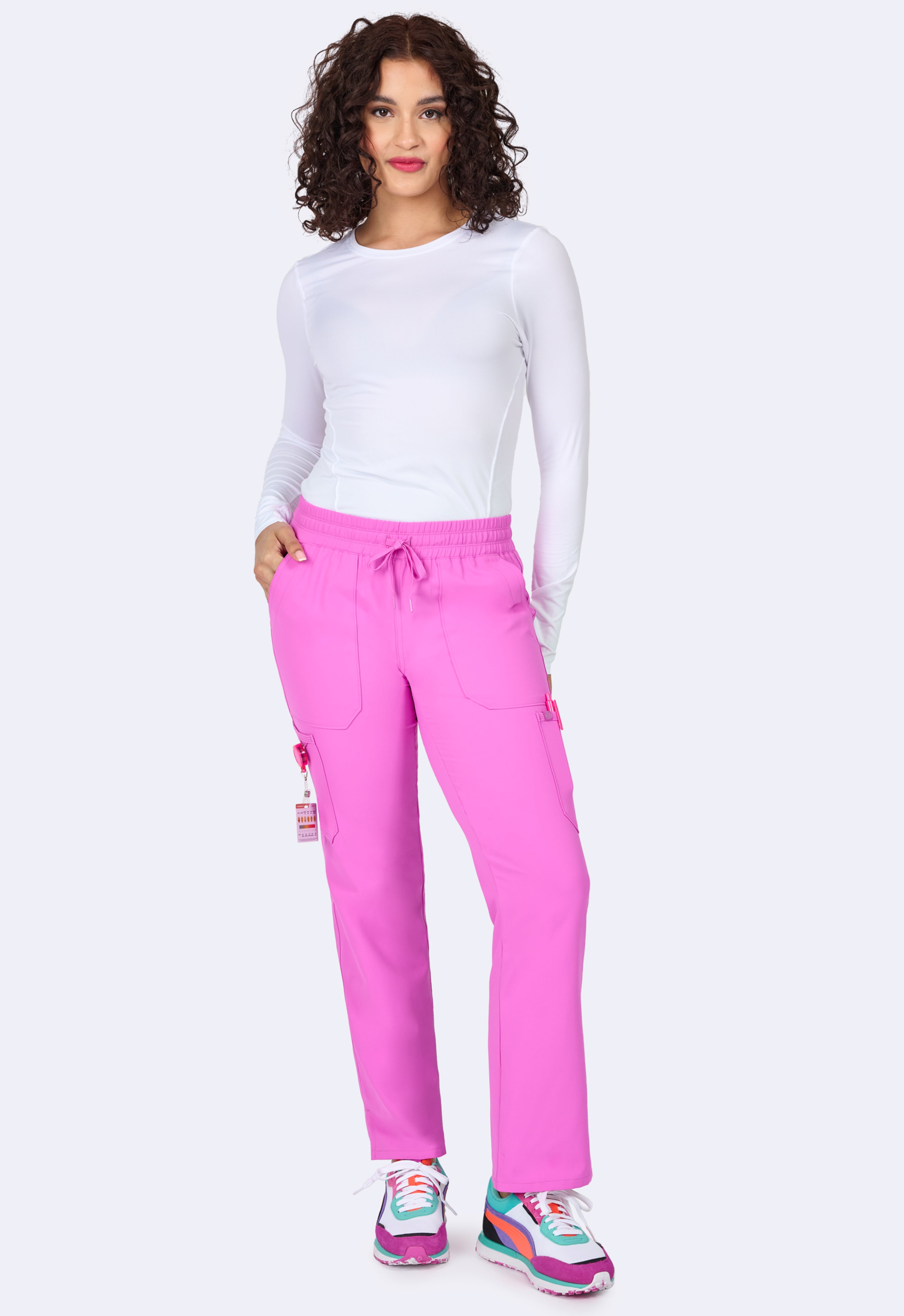 Pantalón Clínico Mujer Studio 3063 Orquídea