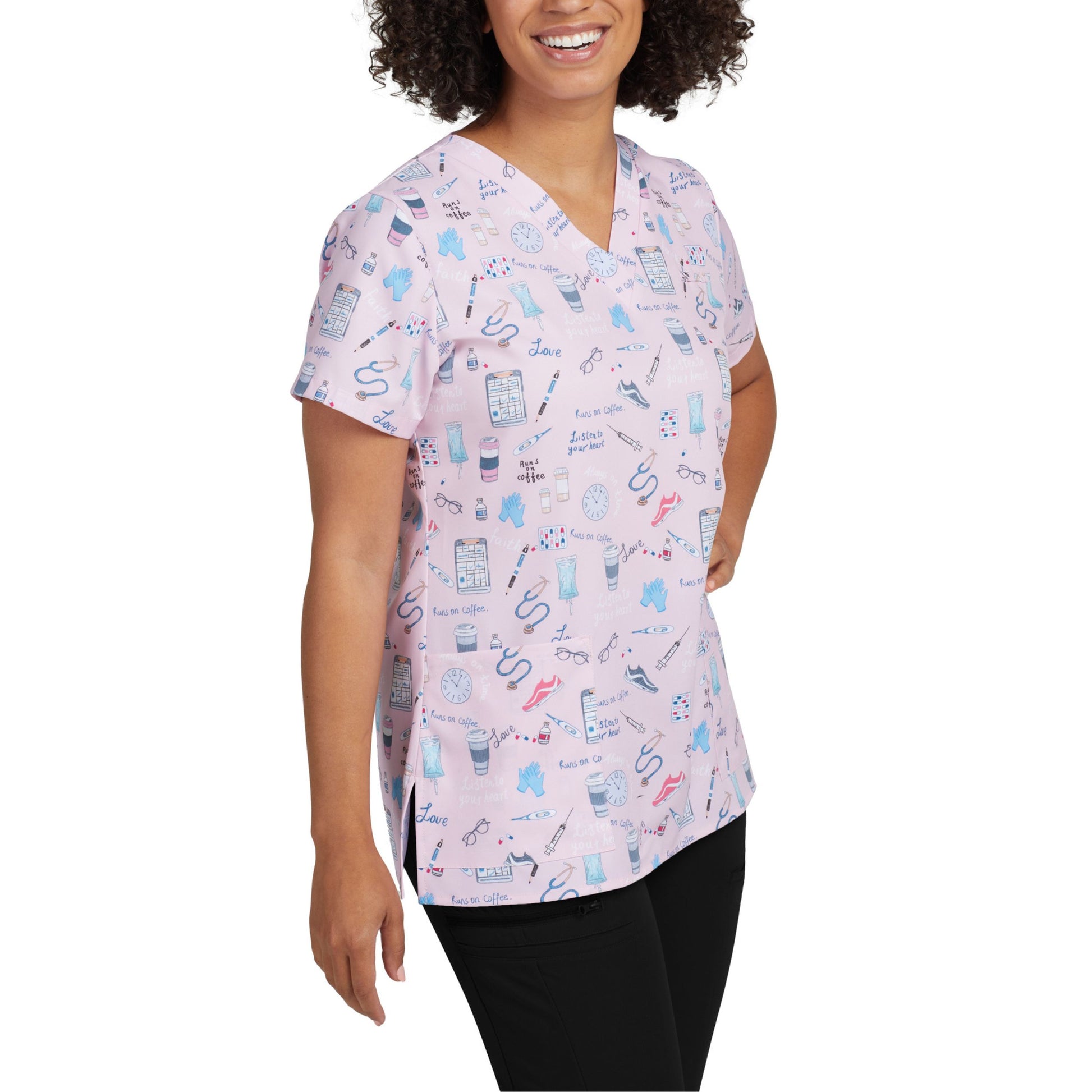 Polera Clínica Estampada Mujer 618 OTGO