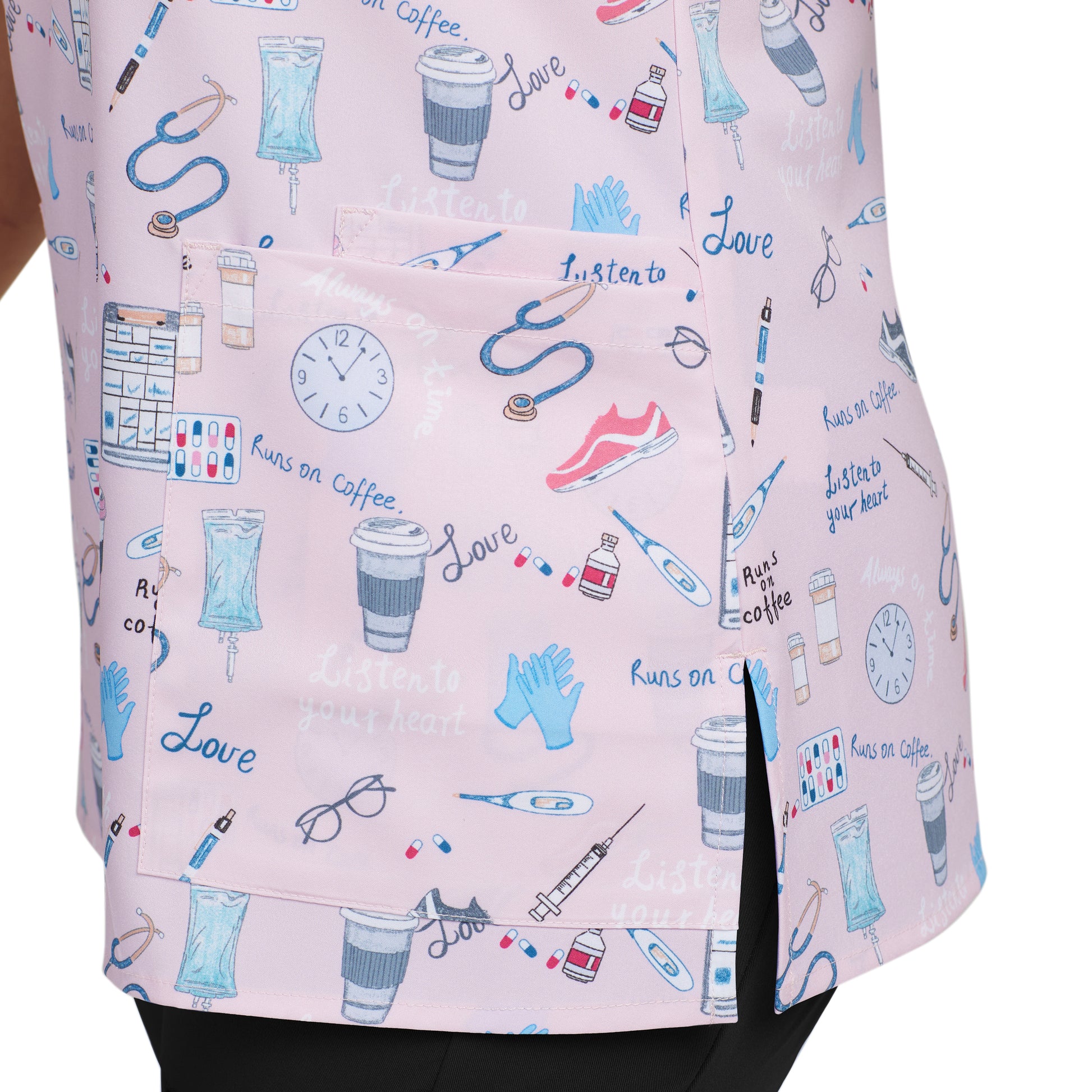 Polera Clínica Estampada Mujer 618 OTGO