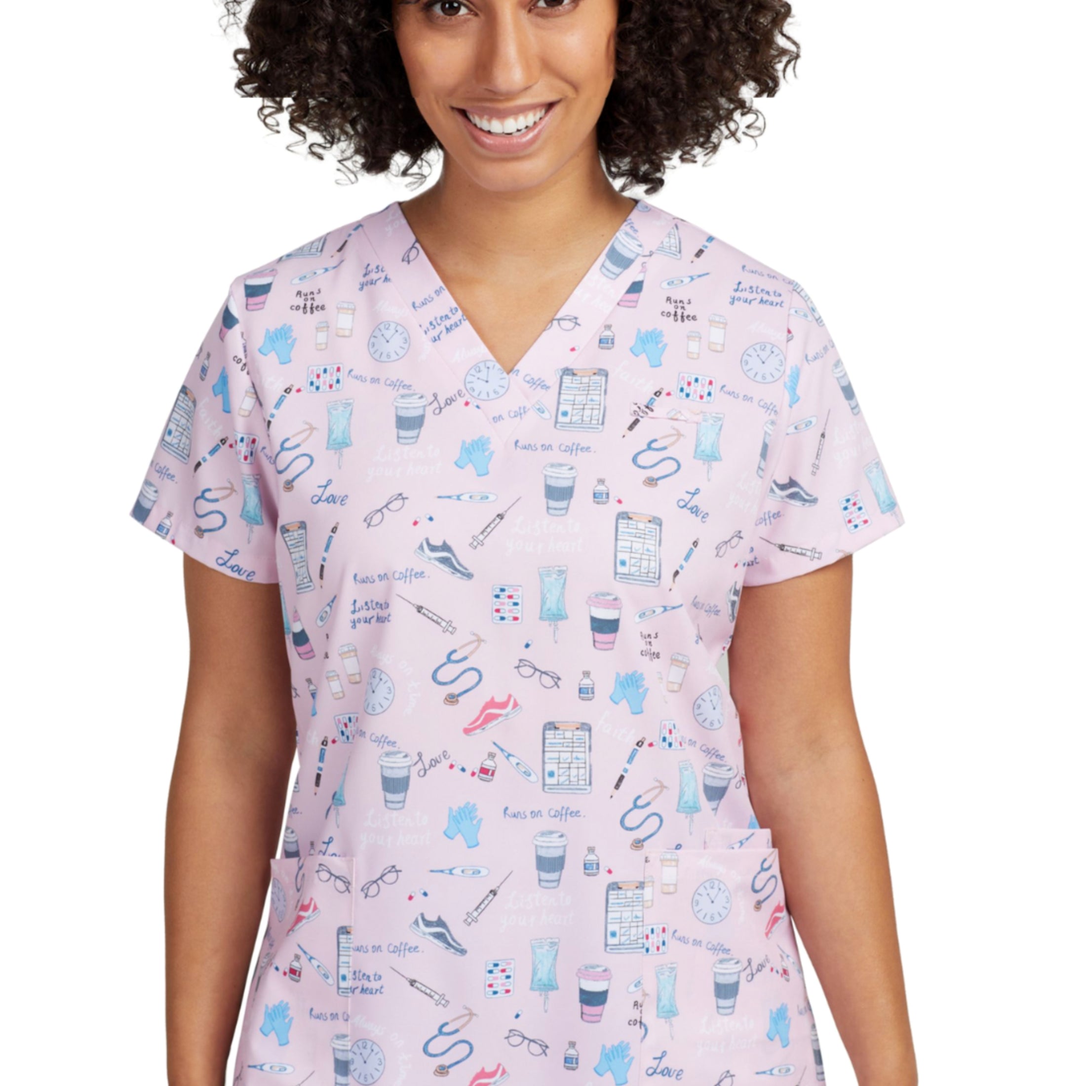 Polera Clínica Estampada Mujer 618 OTGO