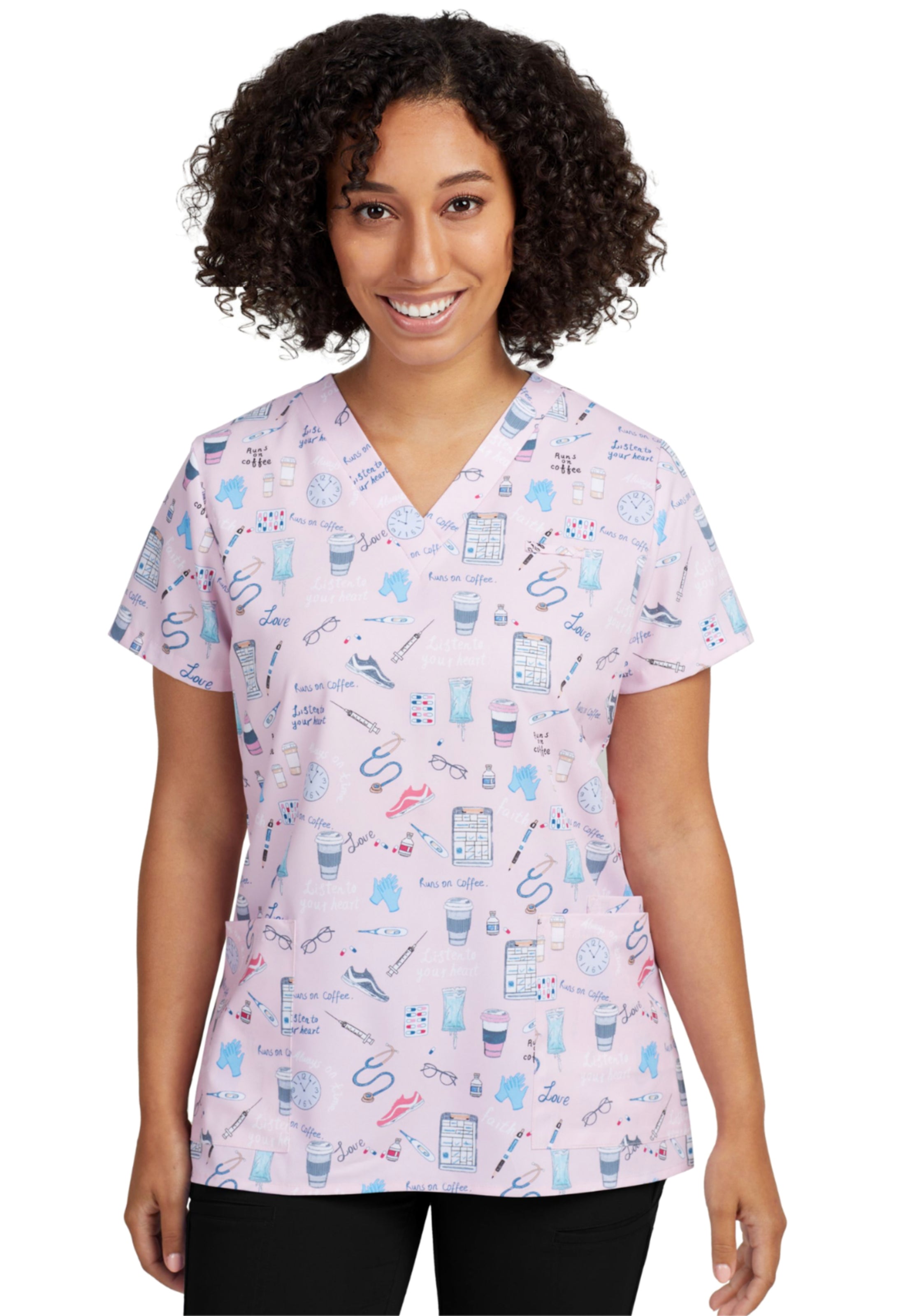 Polera Clínica Estampada Mujer 618 OTGO