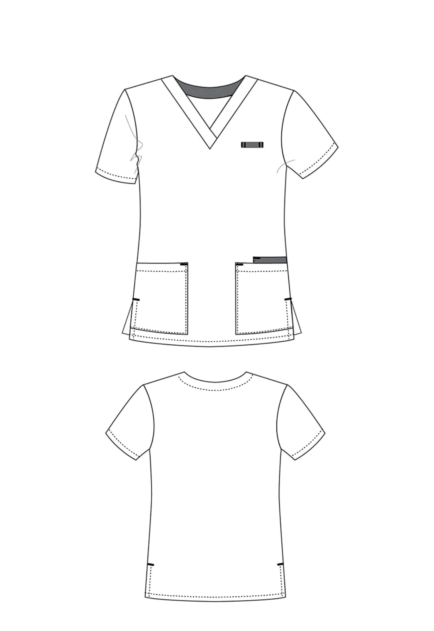 Polera Clínica Estampada Mujer 618 OTGO