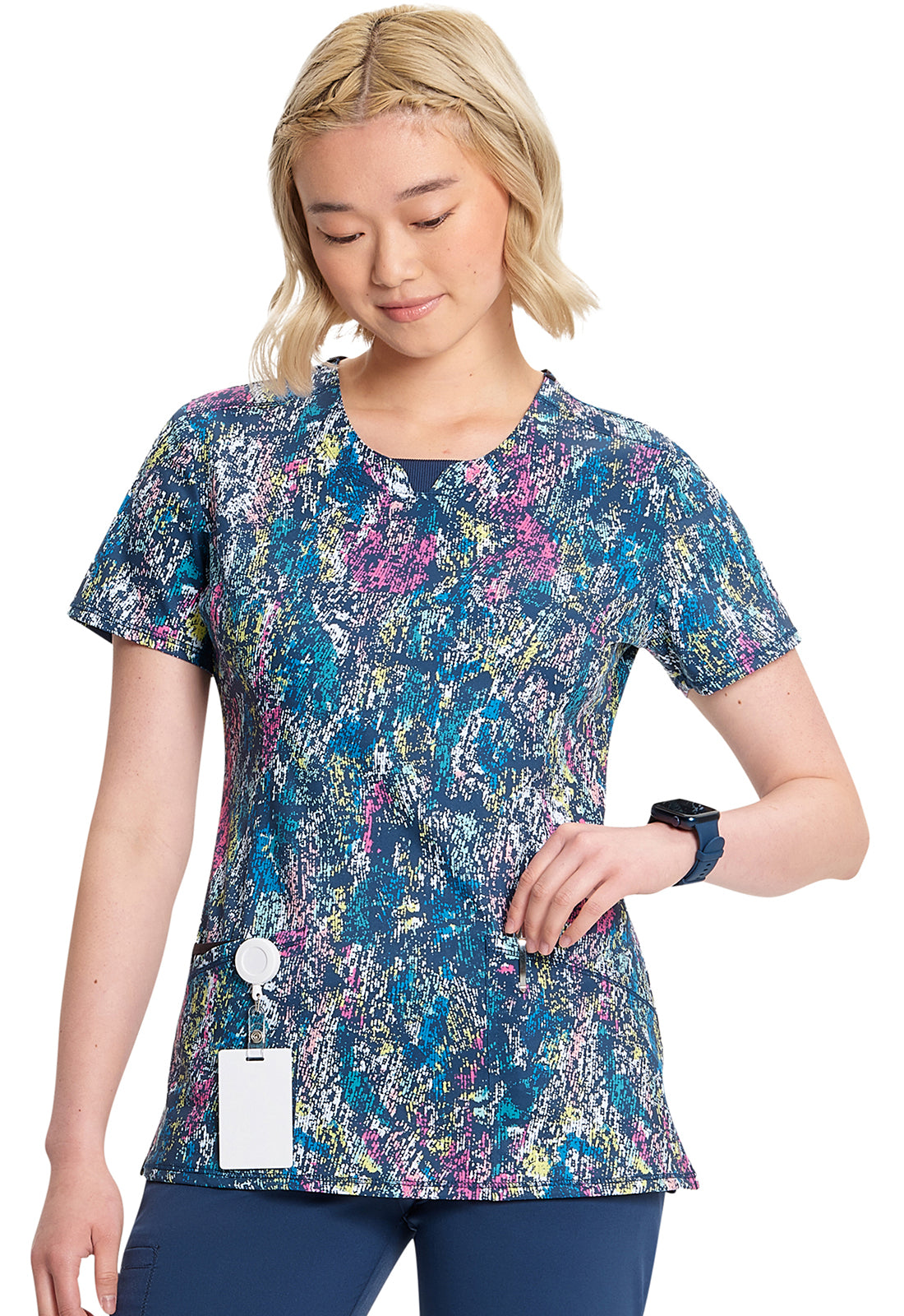 Polera Clínica Estampada Mujer CK609 CFDS