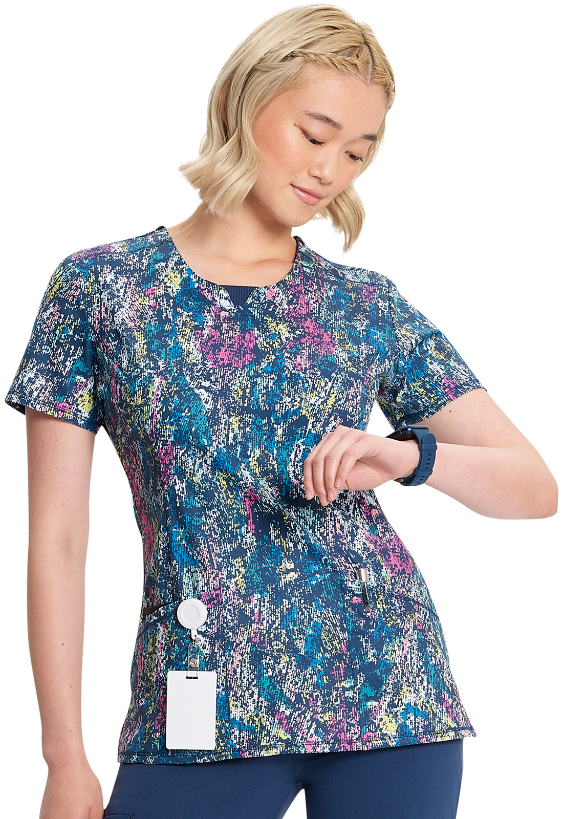 Polera Clínica Estampada Mujer CK609 CFDS