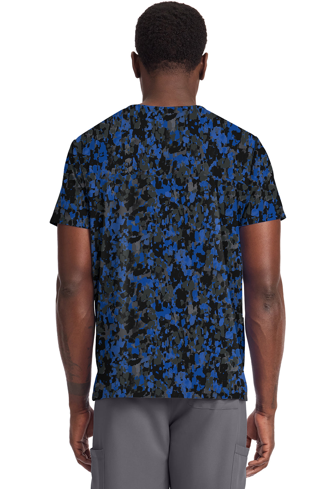 Polera Clínica Estampada Hombre CK691 DBPT