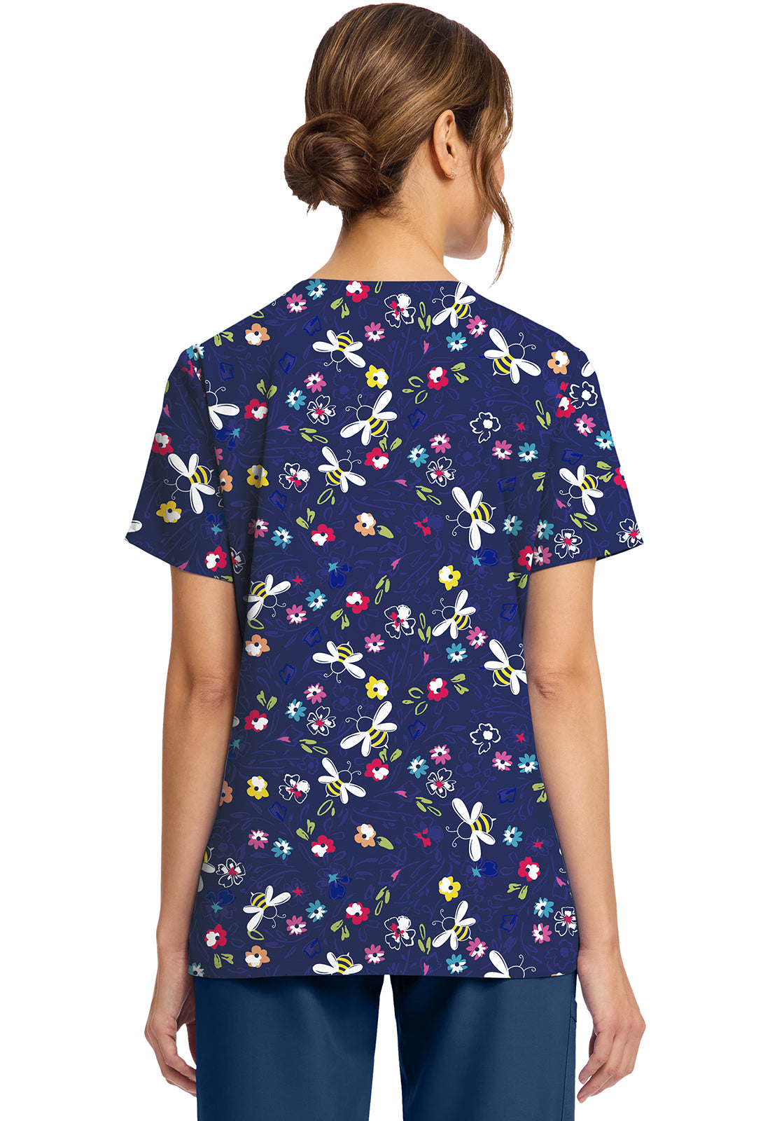 Polera Clínica Estampada Mujer CK856 BMBE