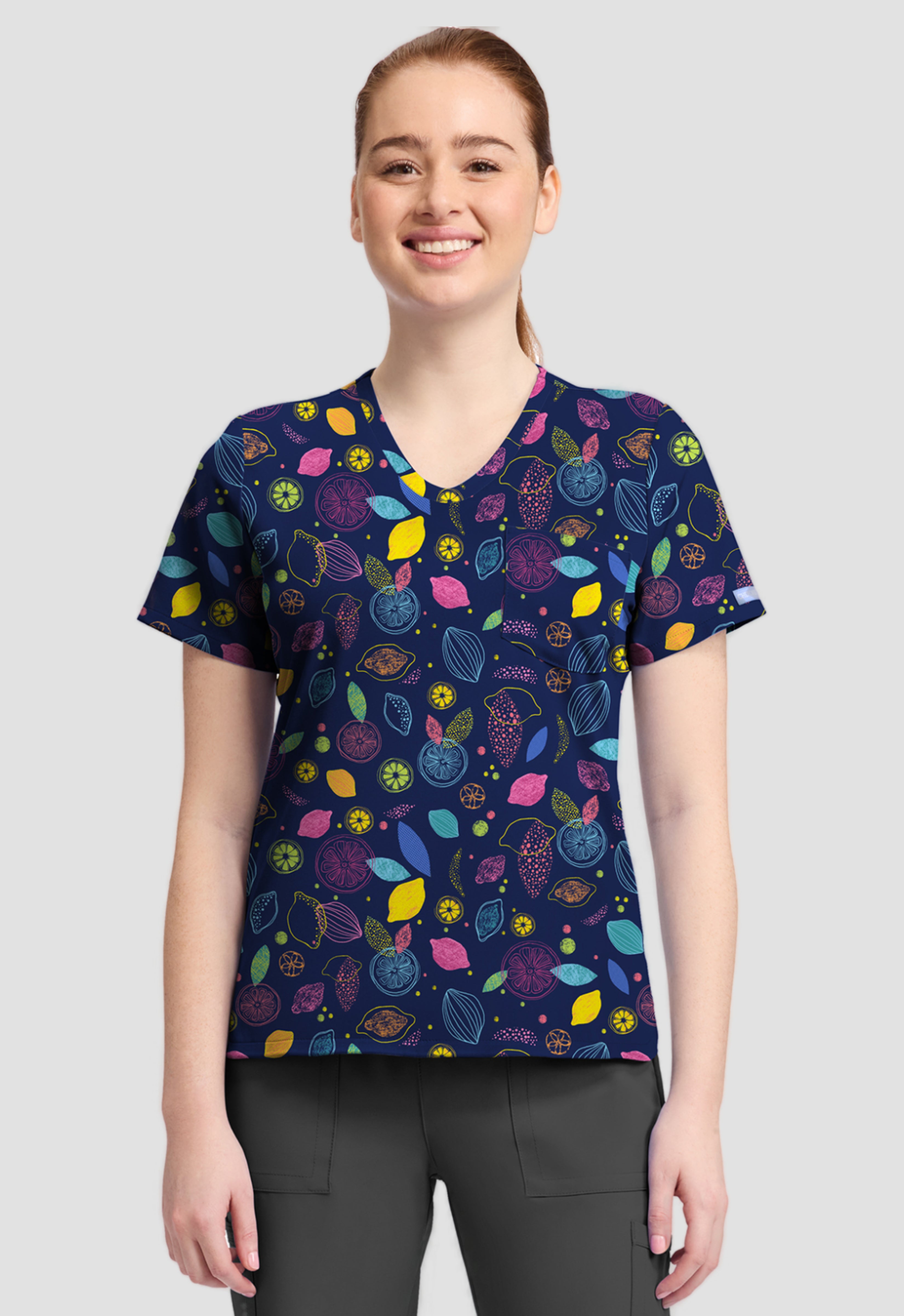 Polera Clínica Estampada Mujer CK857 TUFU