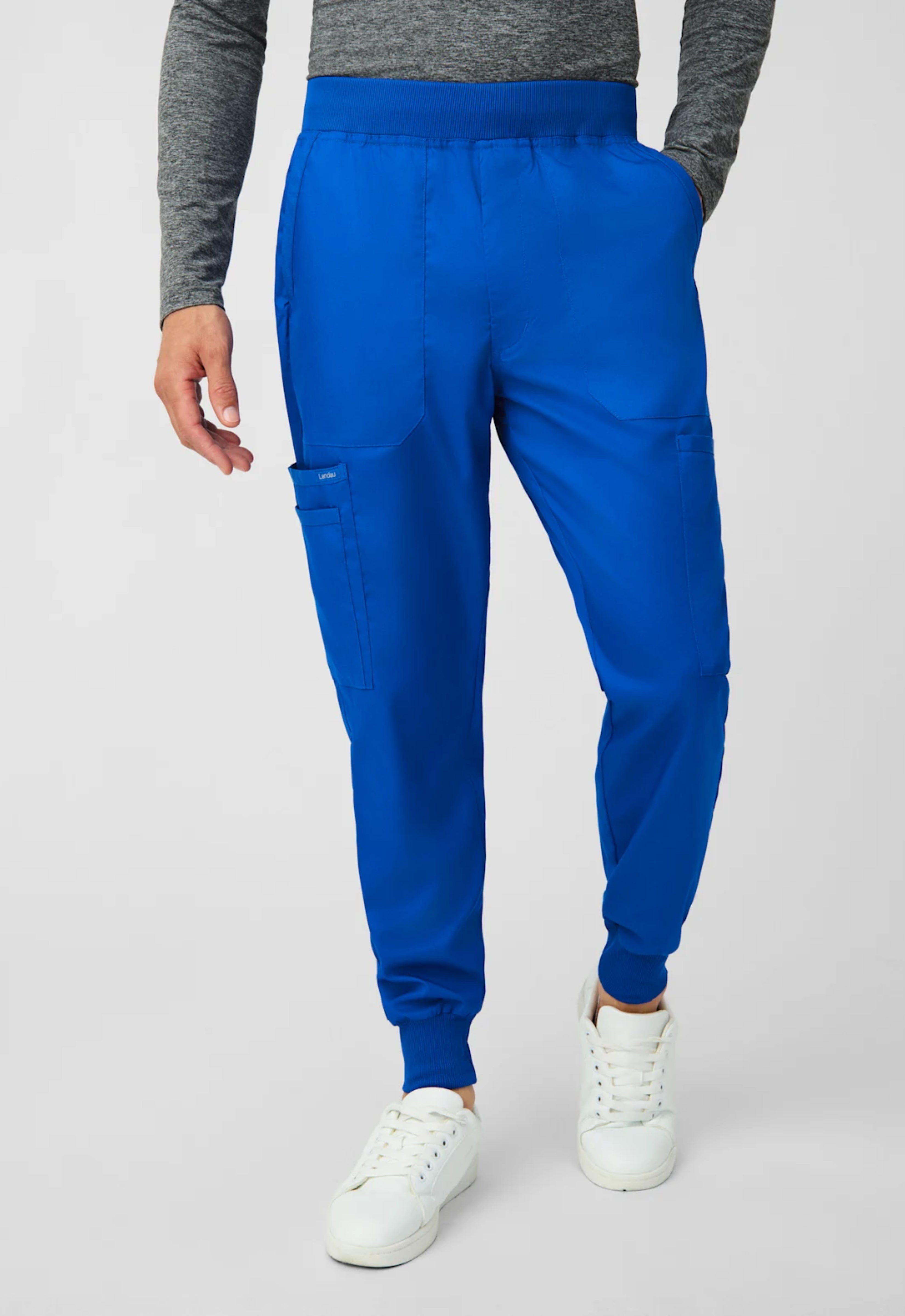 PANTALÓN JOGGER HOMBRE LB407 AZUL REY