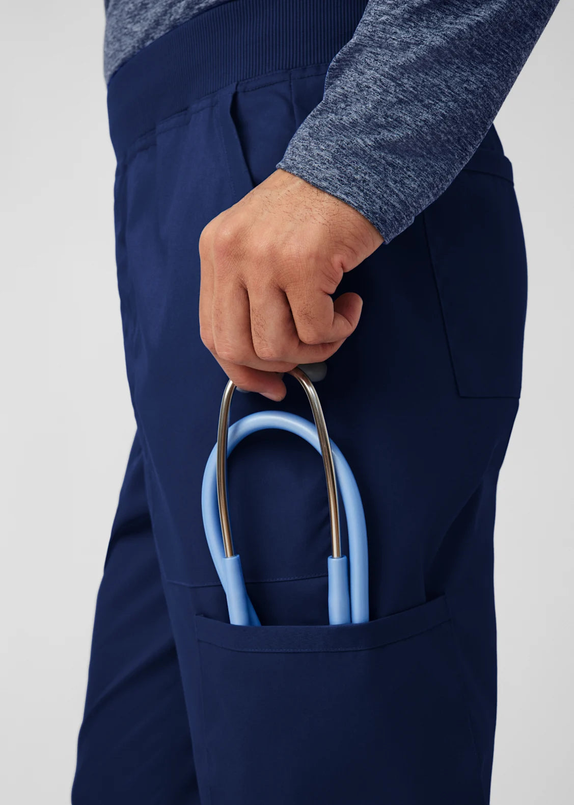 PANTALÓN JOGGER HOMBRE LB407 AZUL MARINO