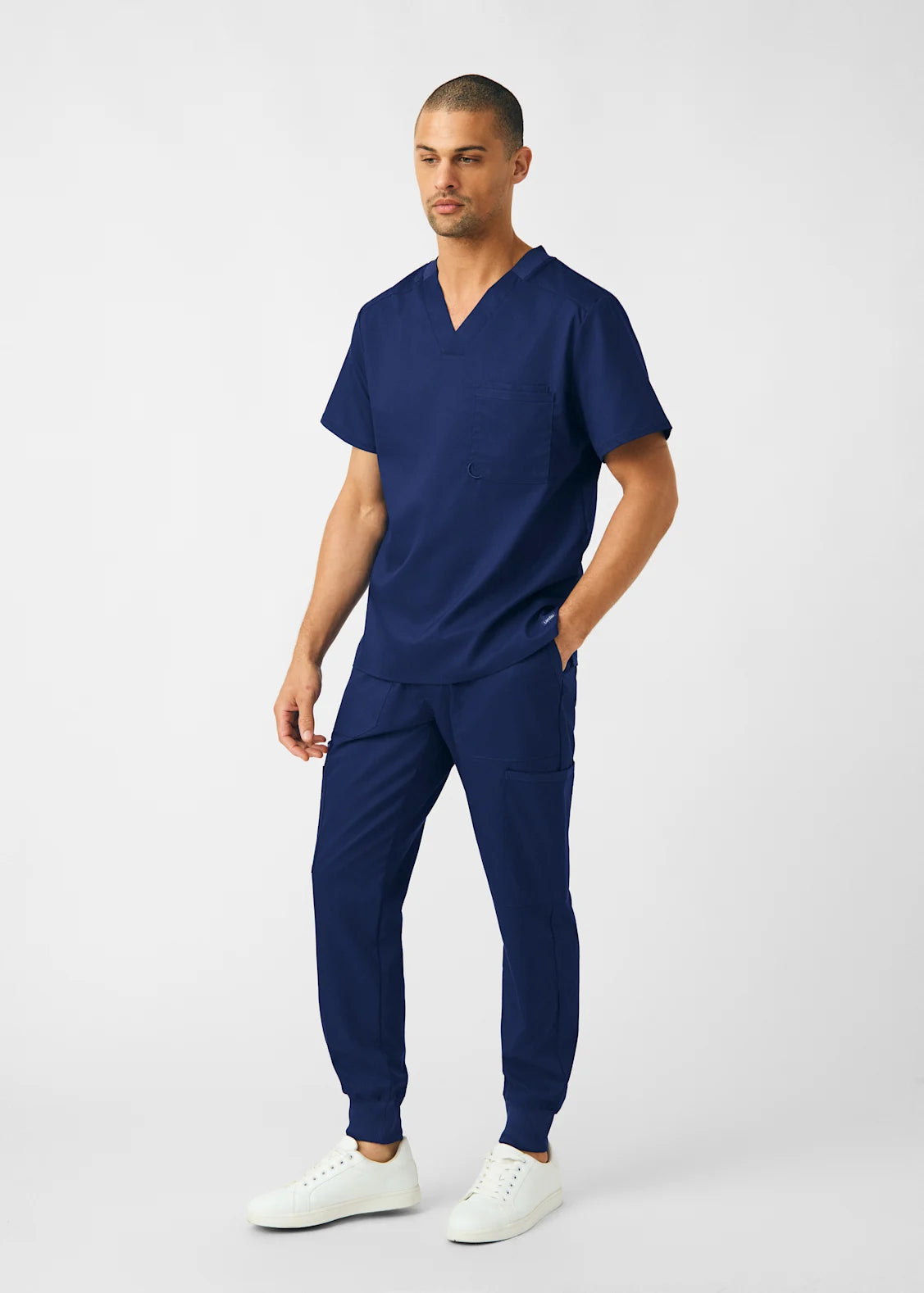 PANTALÓN JOGGER HOMBRE LB407 AZUL MARINO