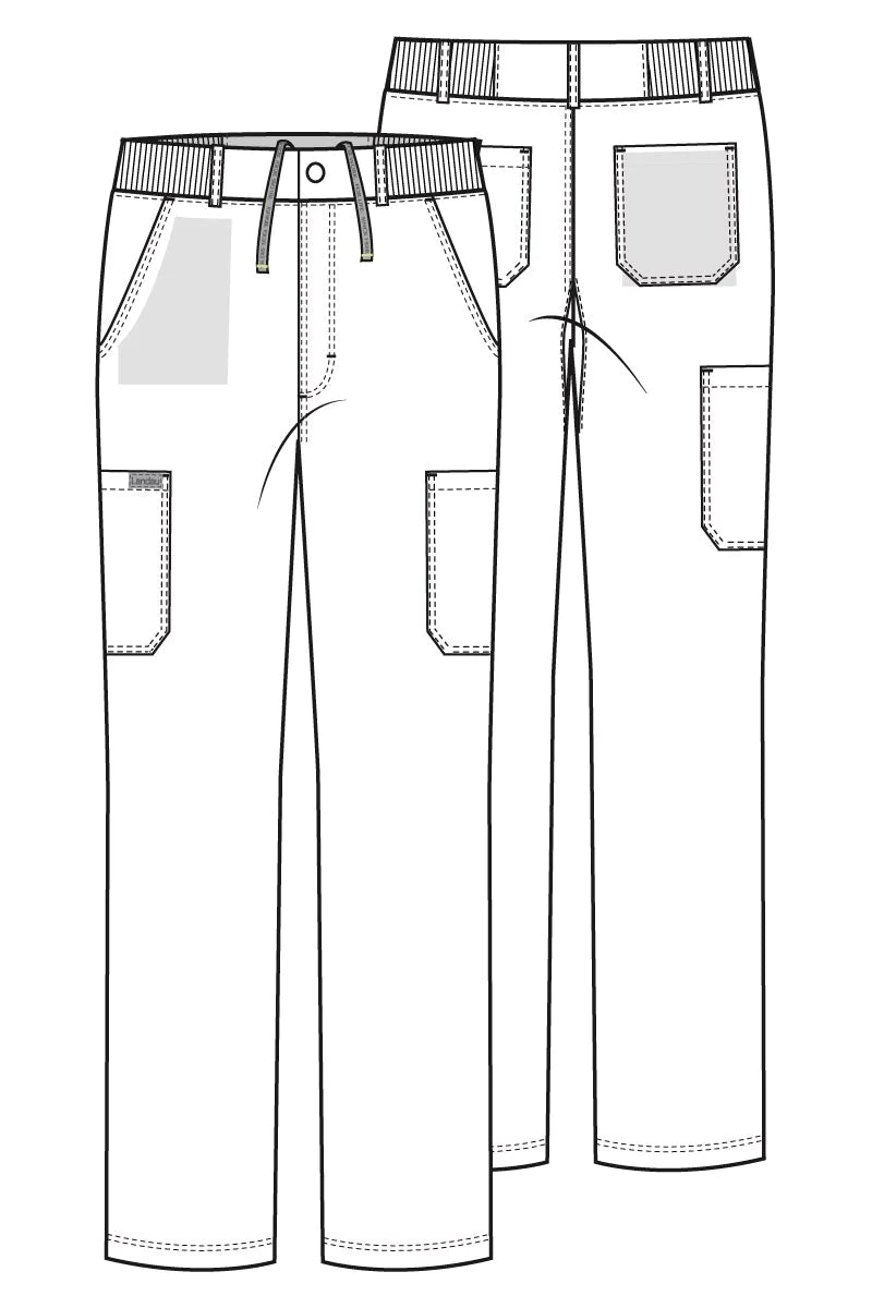 Pantalón Clínico Hombre Forward LB410 Negro