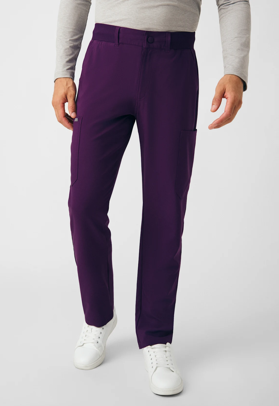 Pantalón Clínico Hombre Forward LB410 Morado Eggplant
