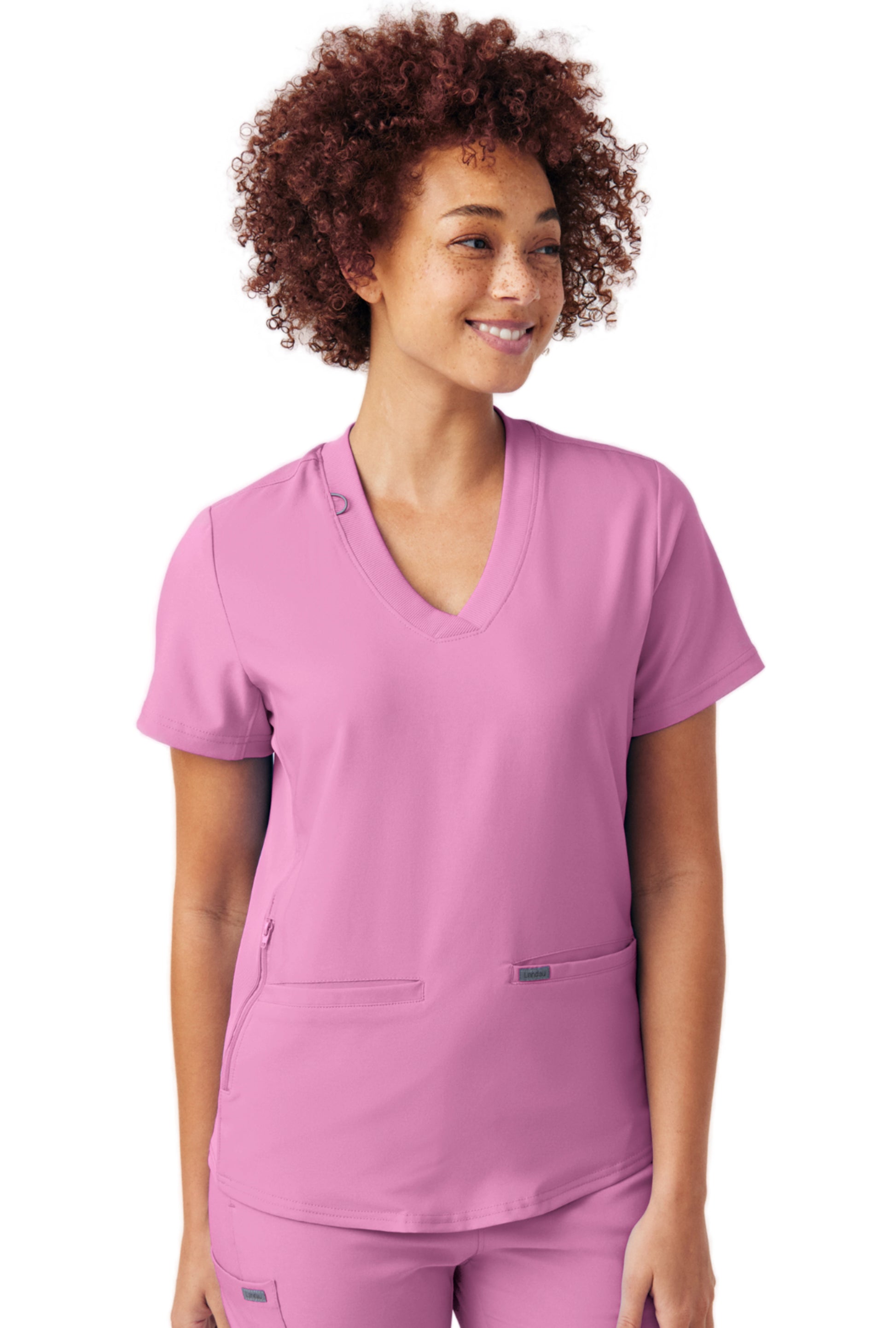 Polera Clínica Mujer Forward LT100 Bella Rosa