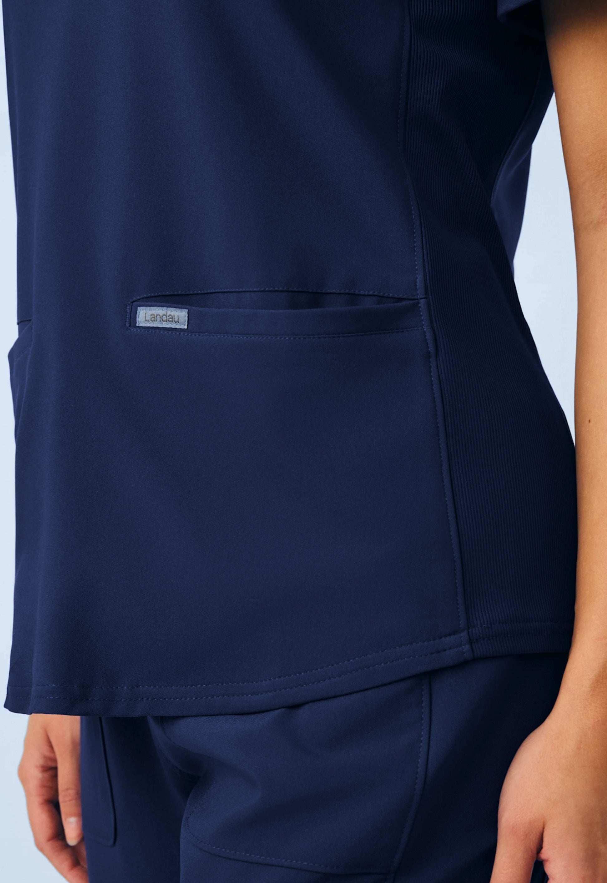 Polera Clínica Mujer Forward LT100 Azul Marino