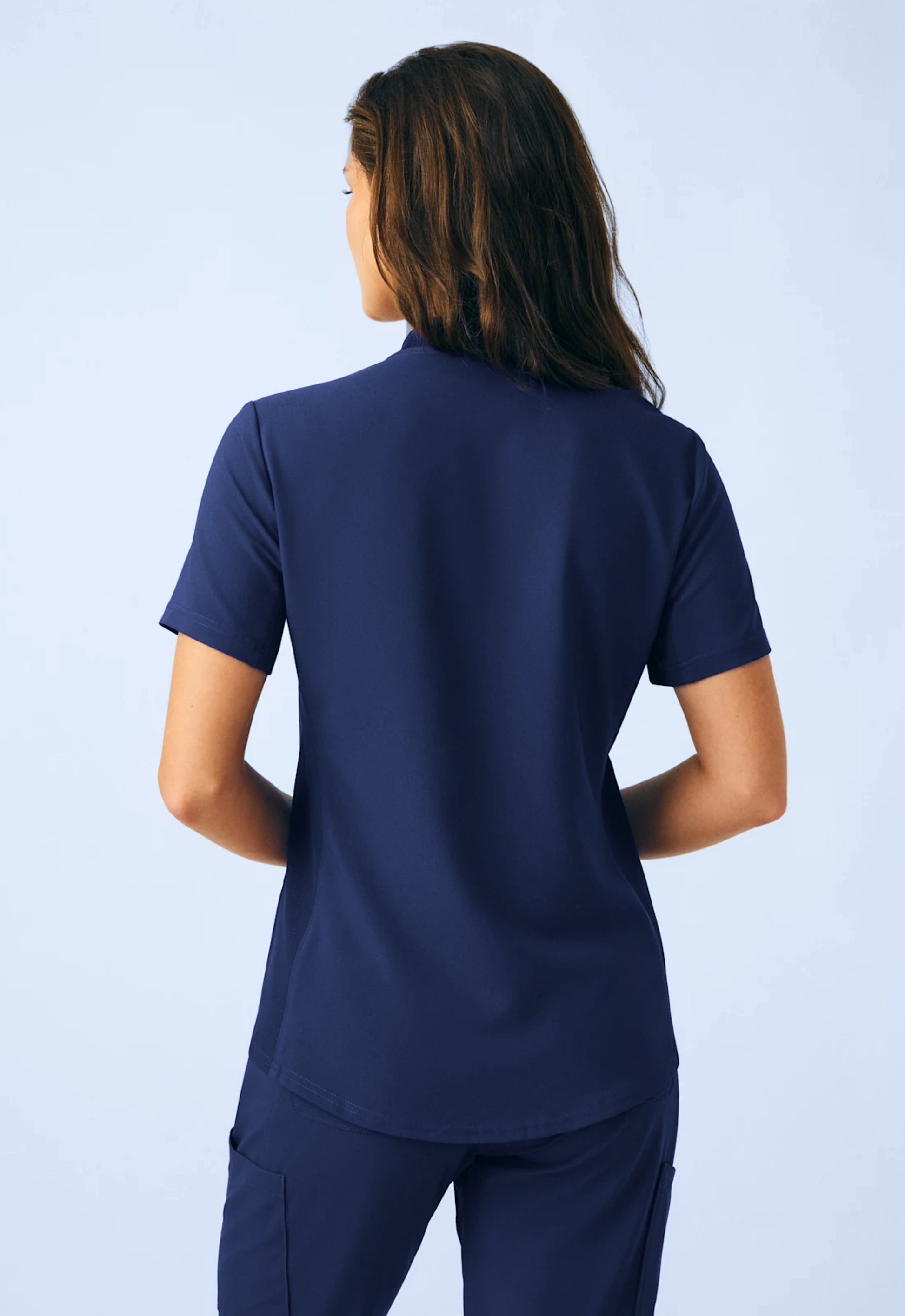 Polera Clínica Mujer Forward LT100 Azul Marino