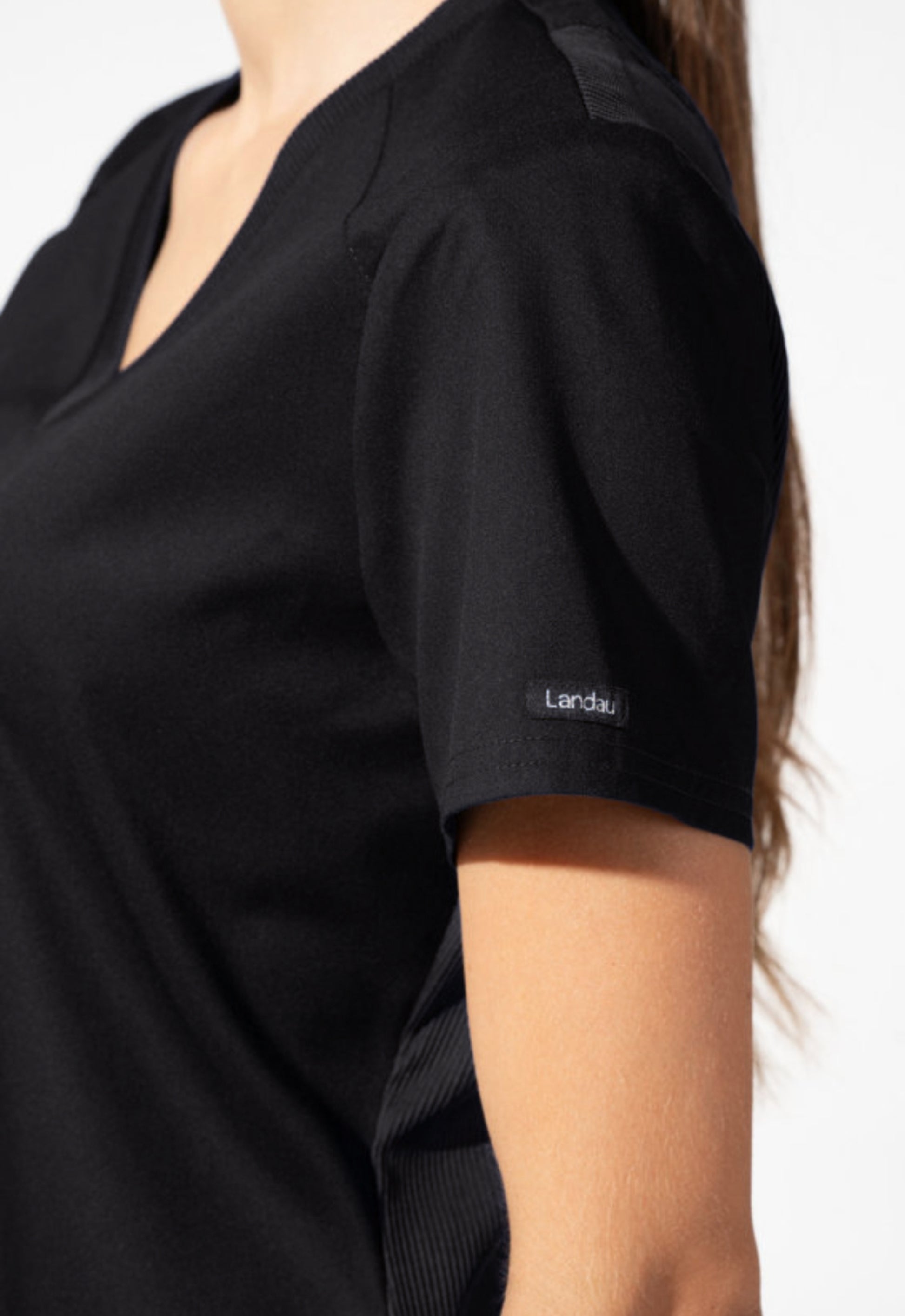 Polera Clínica Mujer Proflex LT105 Negro