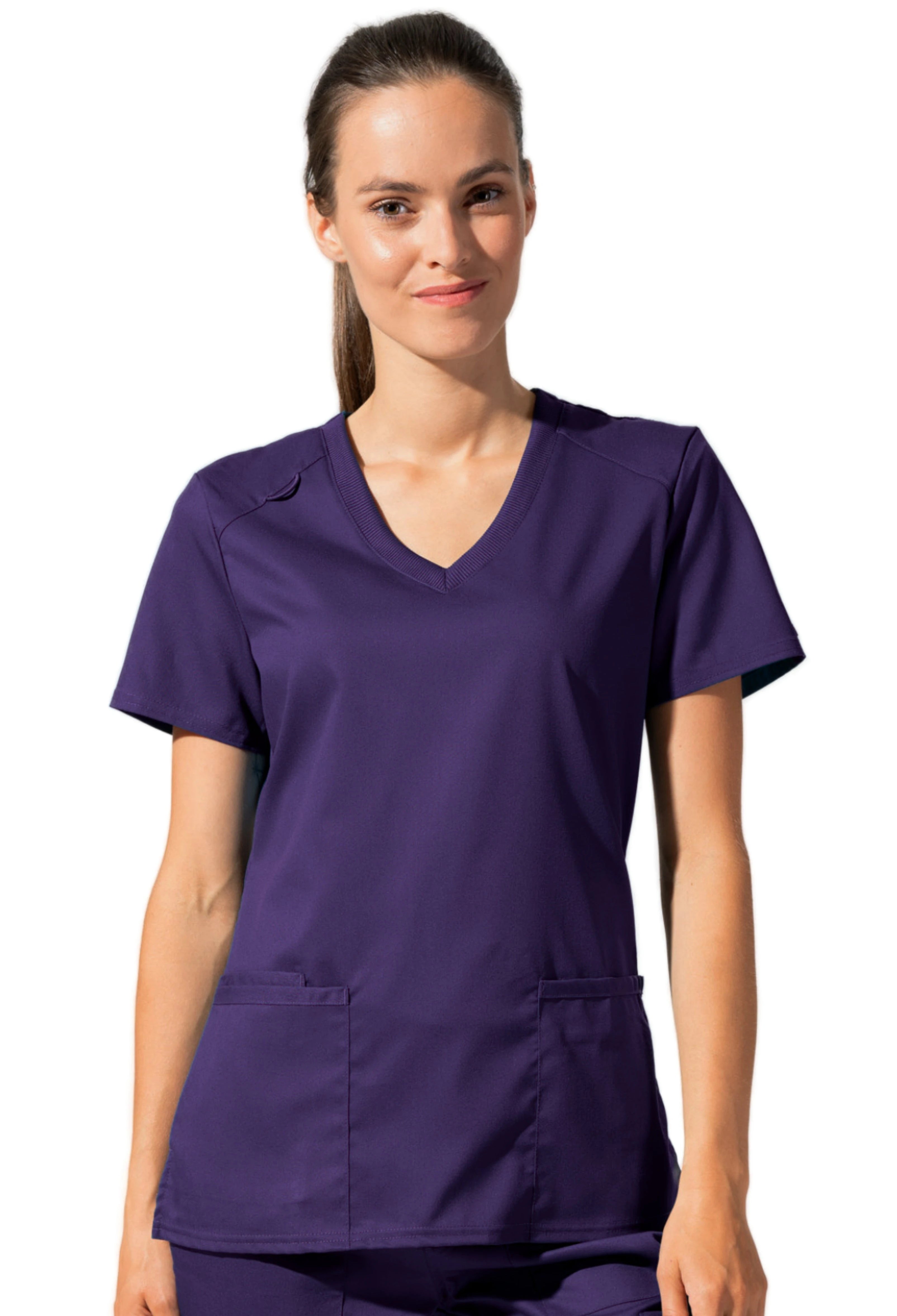 Polera Clínica Mujer Proflex LT105 Morado Grape