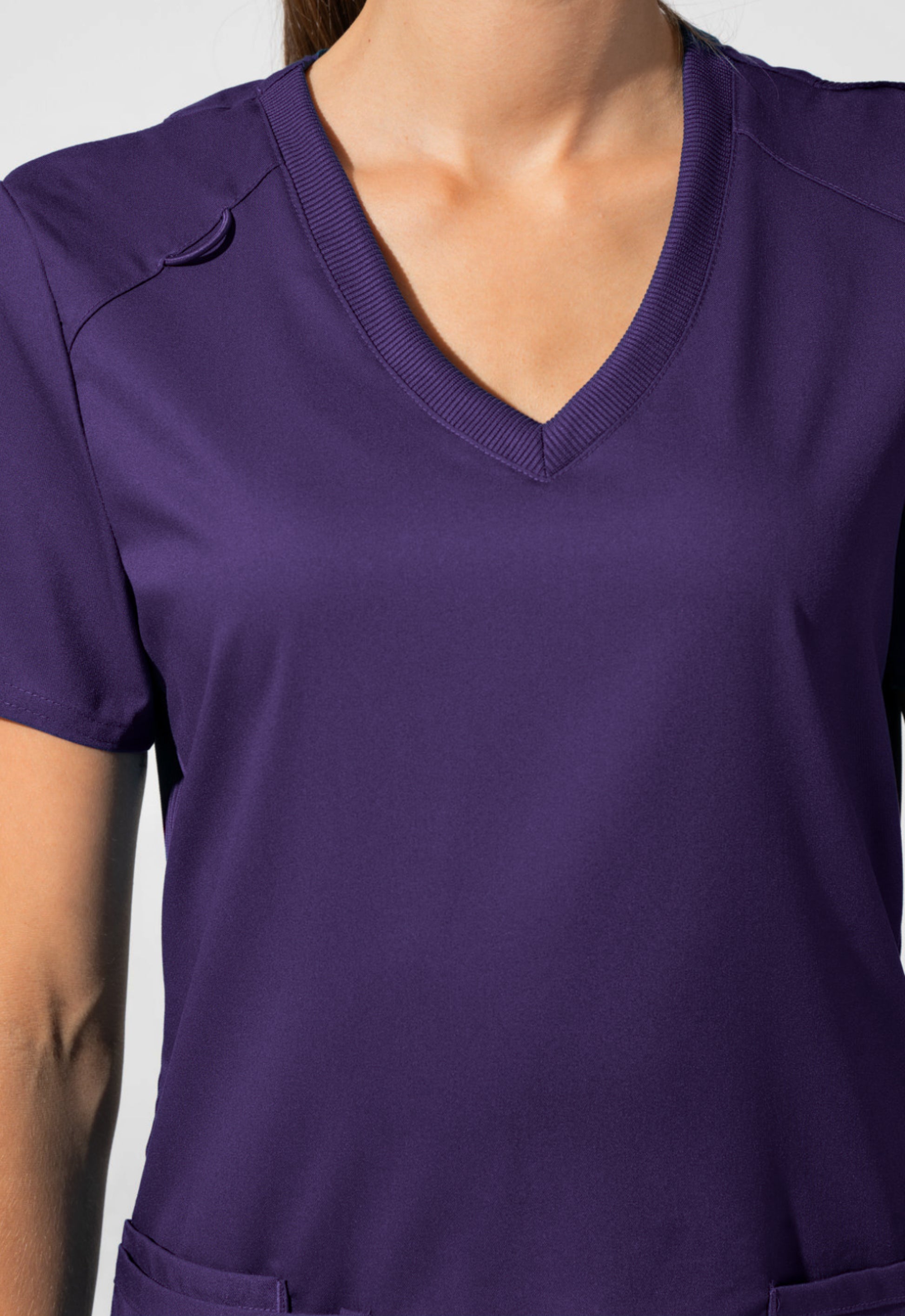Polera Clínica Mujer Proflex LT105 Morado Grape