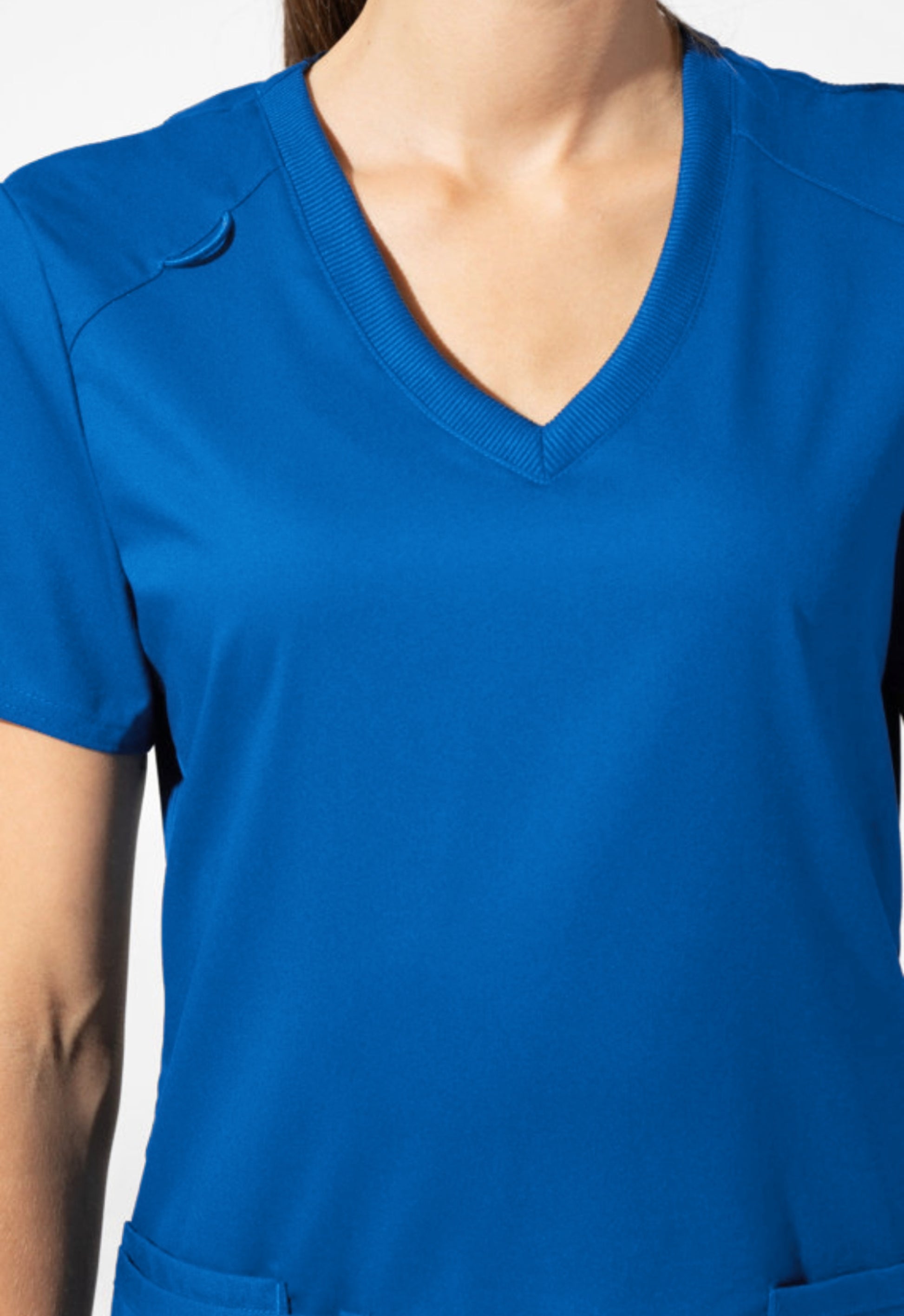 Polera Clínica Mujer Proflex LT105 Azul Rey
