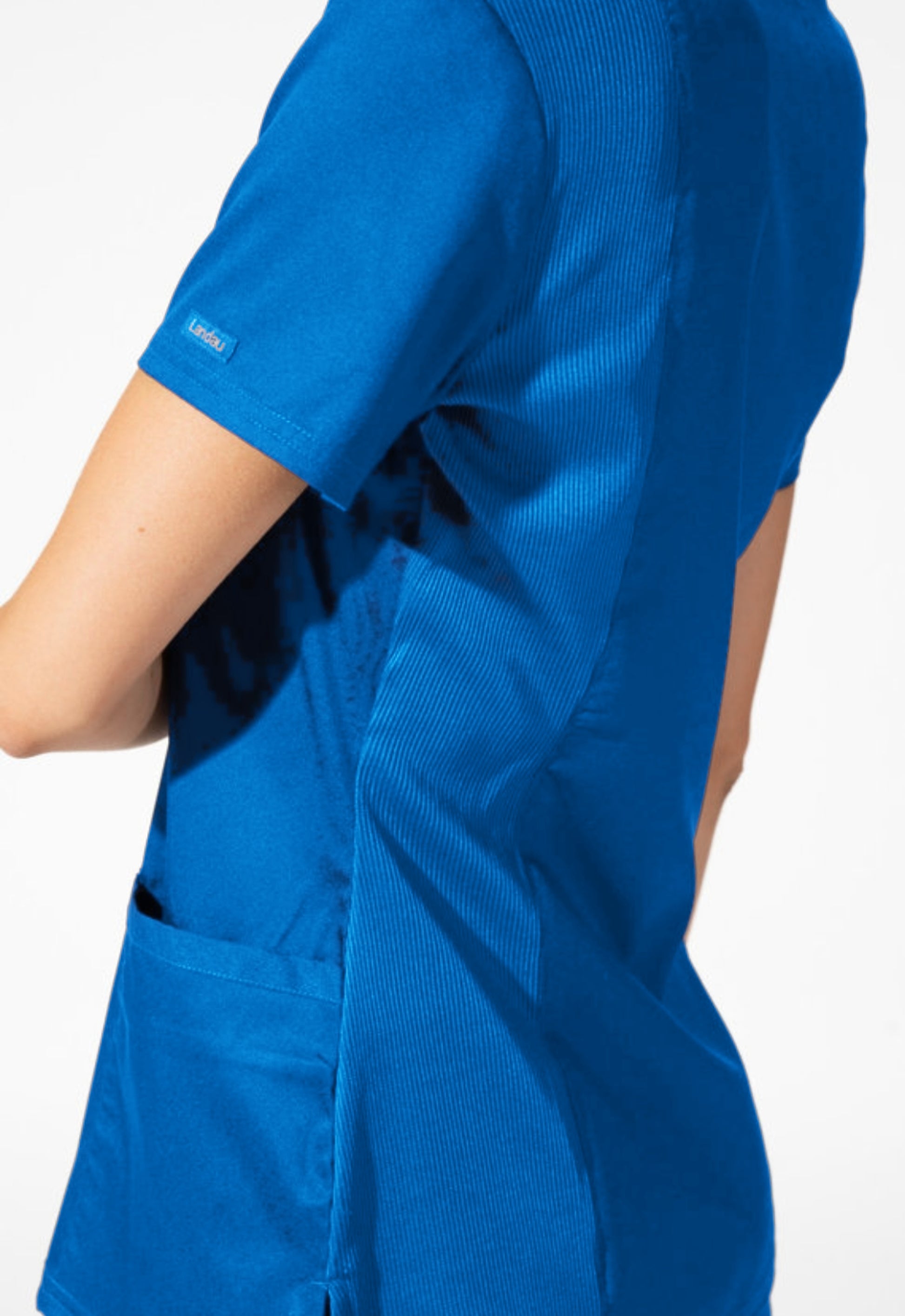 Polera Clínica Mujer Proflex LT105 Azul Rey