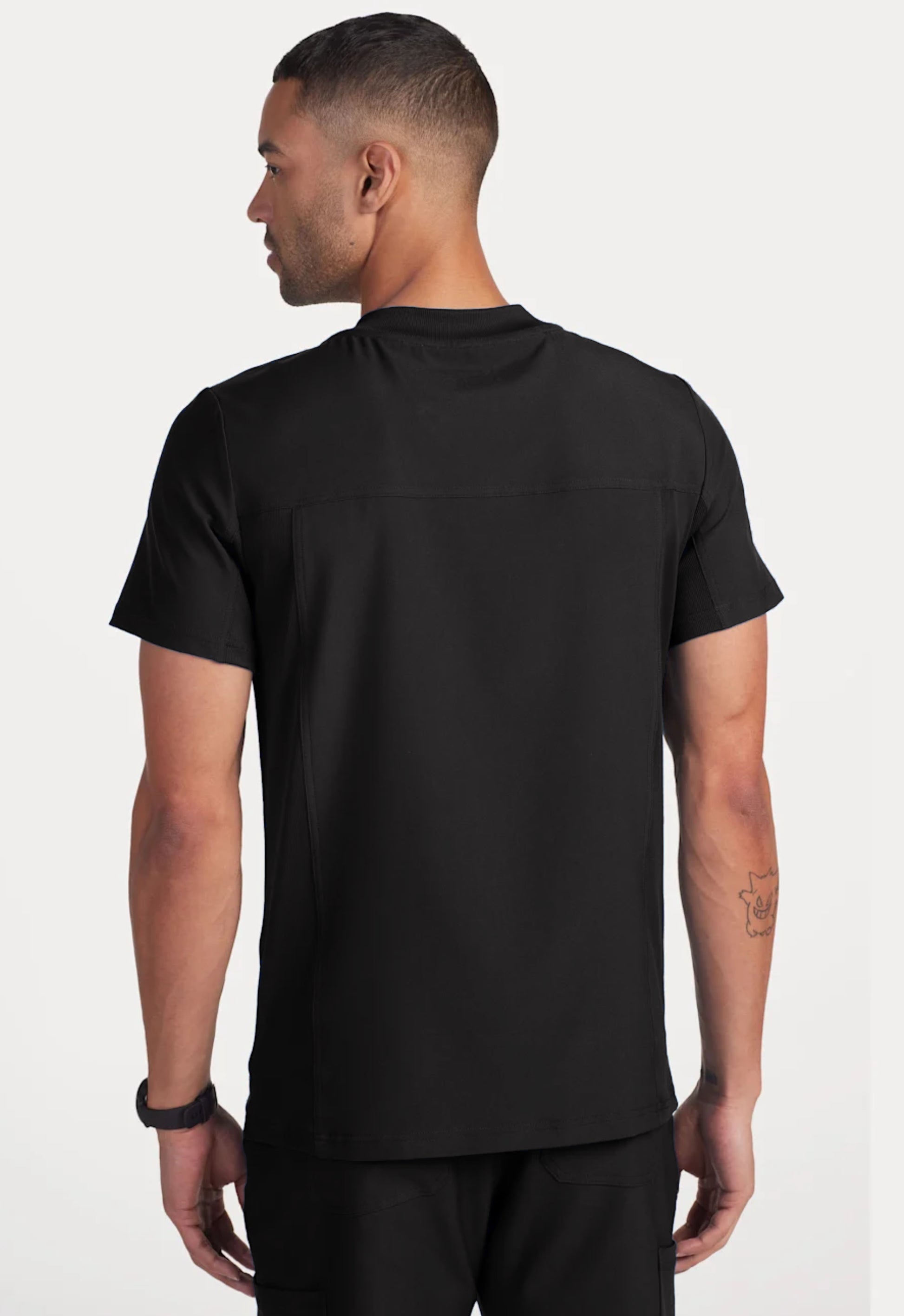 Polera Clínica Hombre Forward LT110 Negro