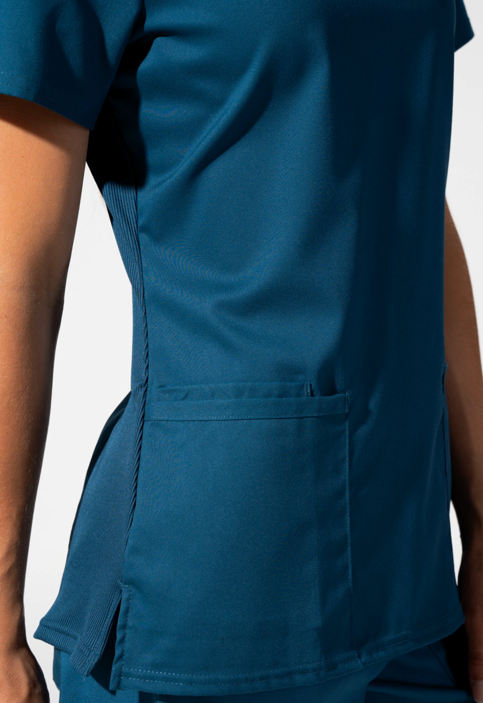 Polera Clínica Mujer Proflex LT105 Caribbean Blue