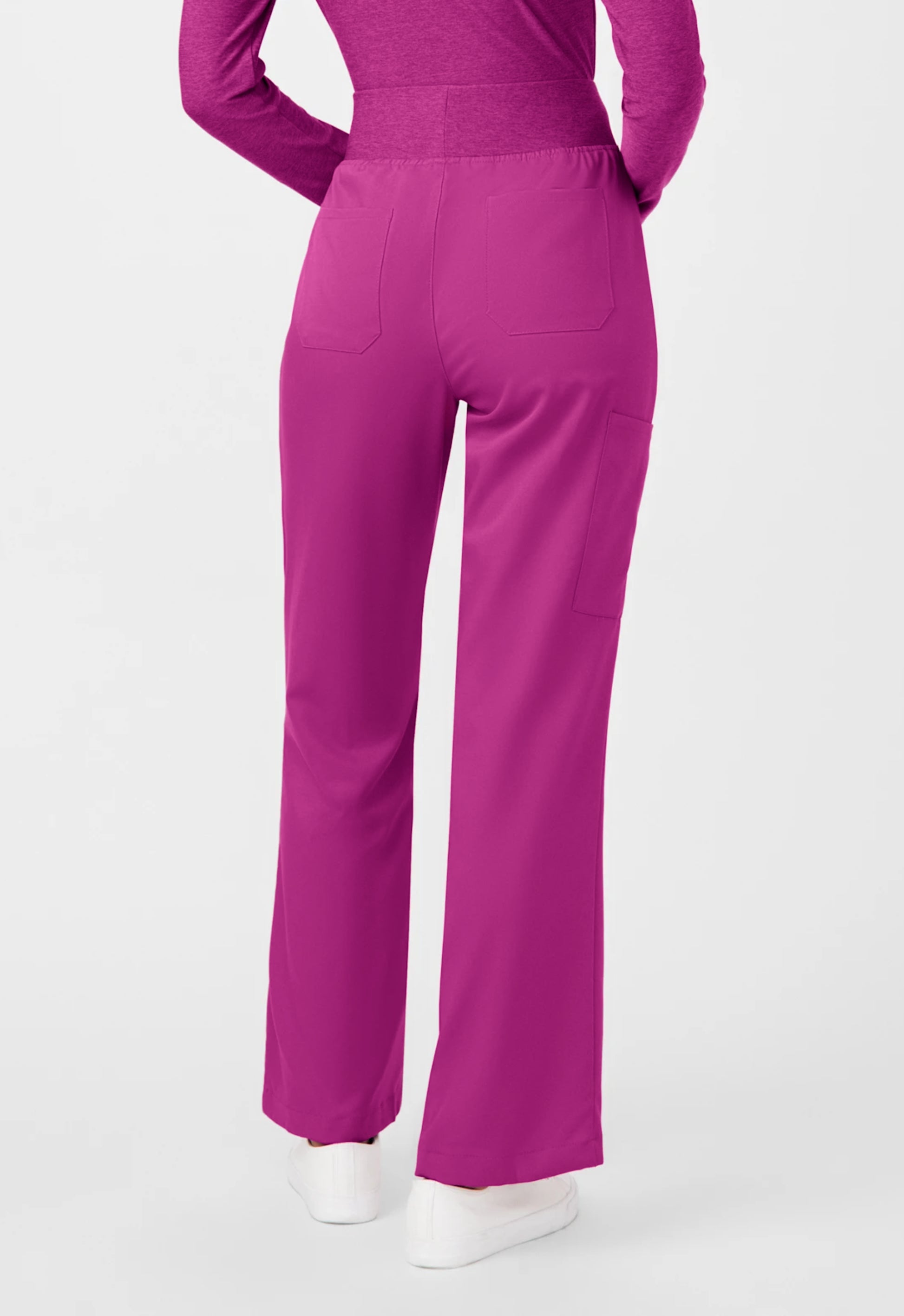 Pantalón Clínico Mujer Vibe WB421 Purpura Eléctrico