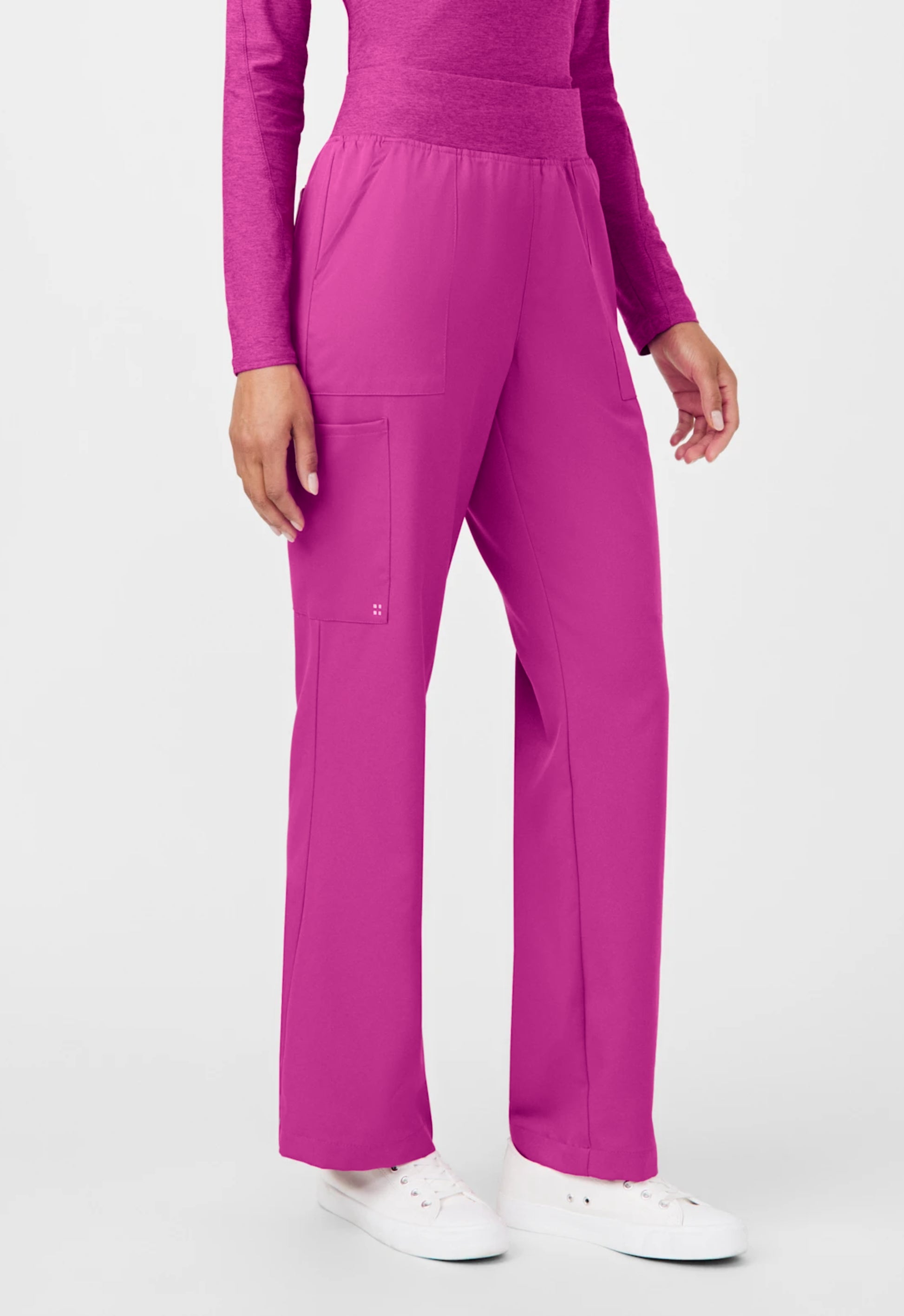 Pantalón Clínico Mujer Vibe WB421 Purpura Eléctrico
