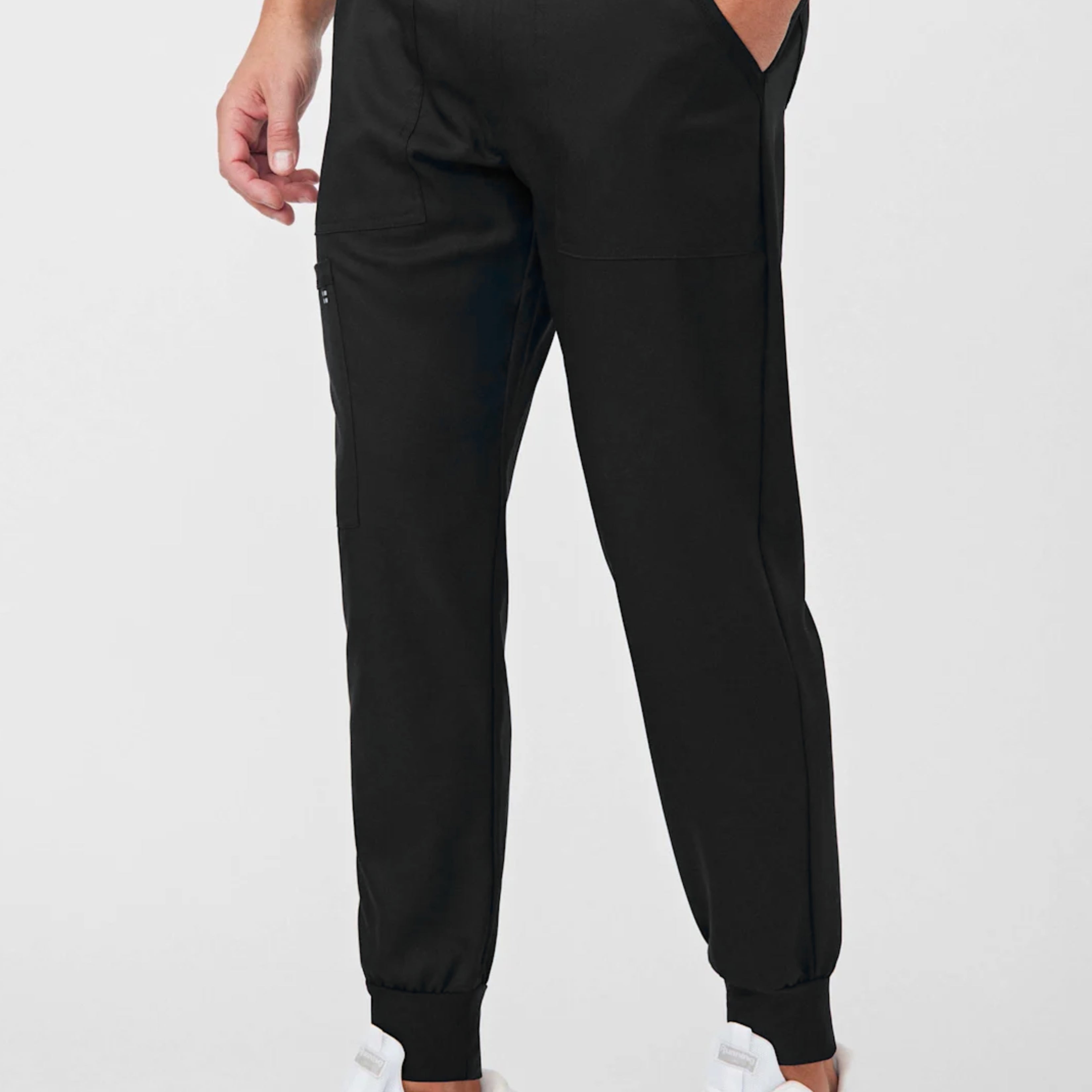 Pantalón Clínico Hombre Jogger Vibe WB431 Negro