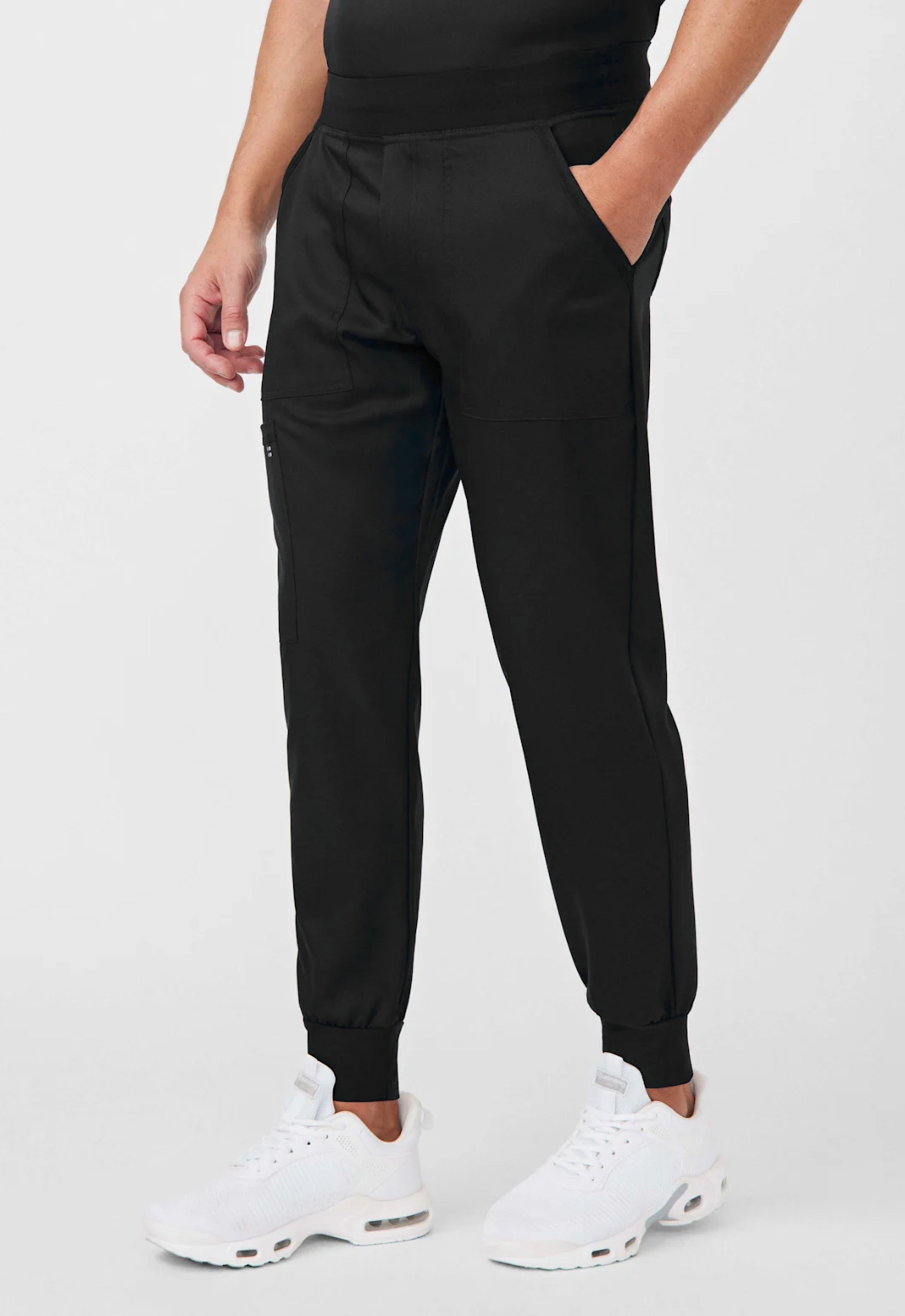 Pantalón Clínico Hombre Jogger Vibe WB431 Negro