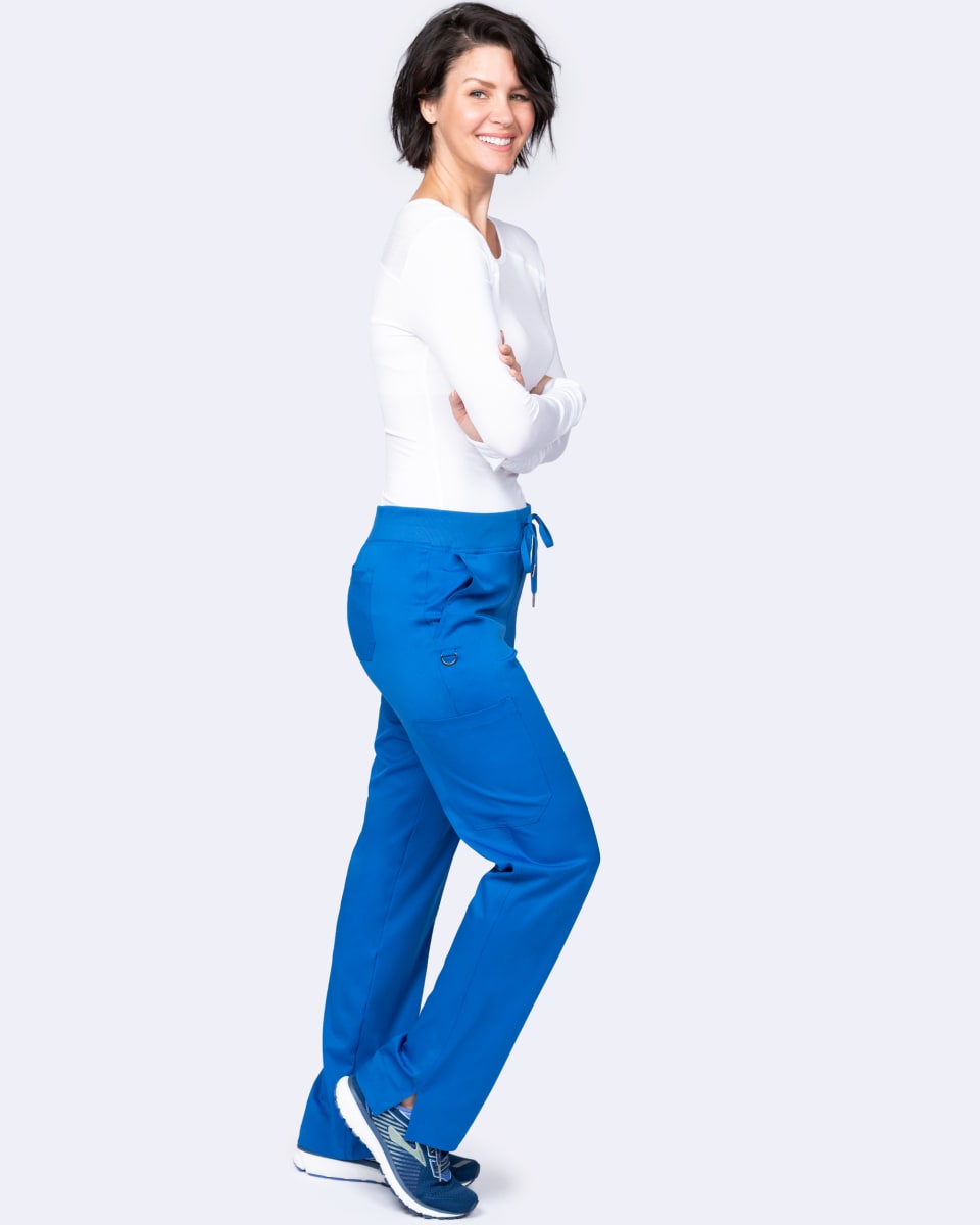 Pantalón Clínico Mujer Ava Therese 3018 Azul Rey