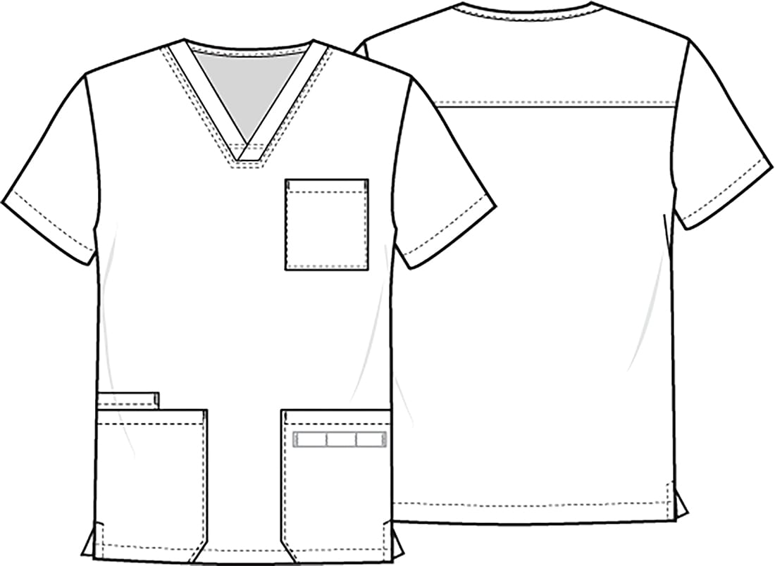 Polera Clínica Estampada Hombre CK691 ITHP