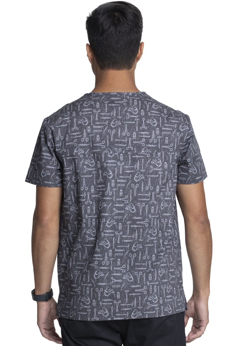 Polera Clínica Estampada Hombre CK691 ITHP