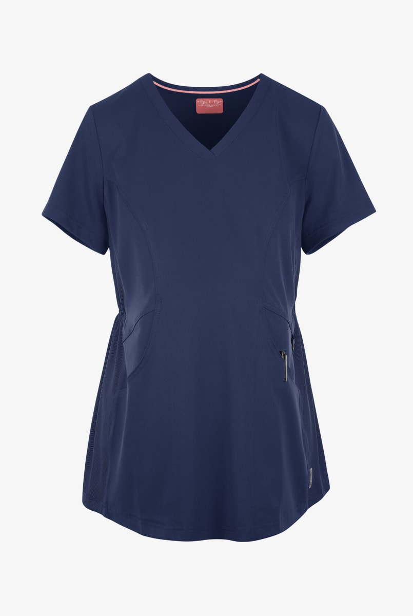 Polera Clínica Mujer Maternal 1121 Azul Marino