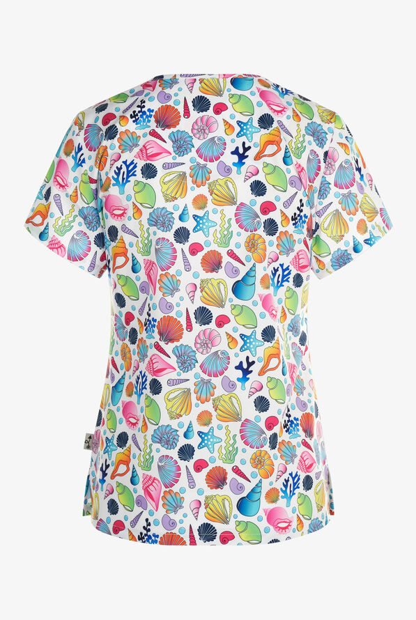 Polera Clínica Estampada Mujer 1054 SHSH