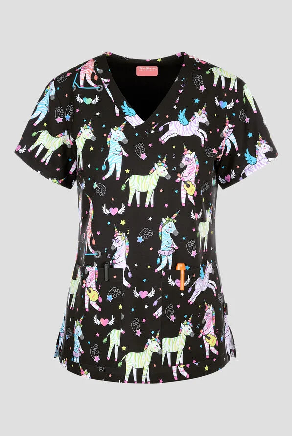 Polera Clínica Estampada Mujer 1054 ZBPR