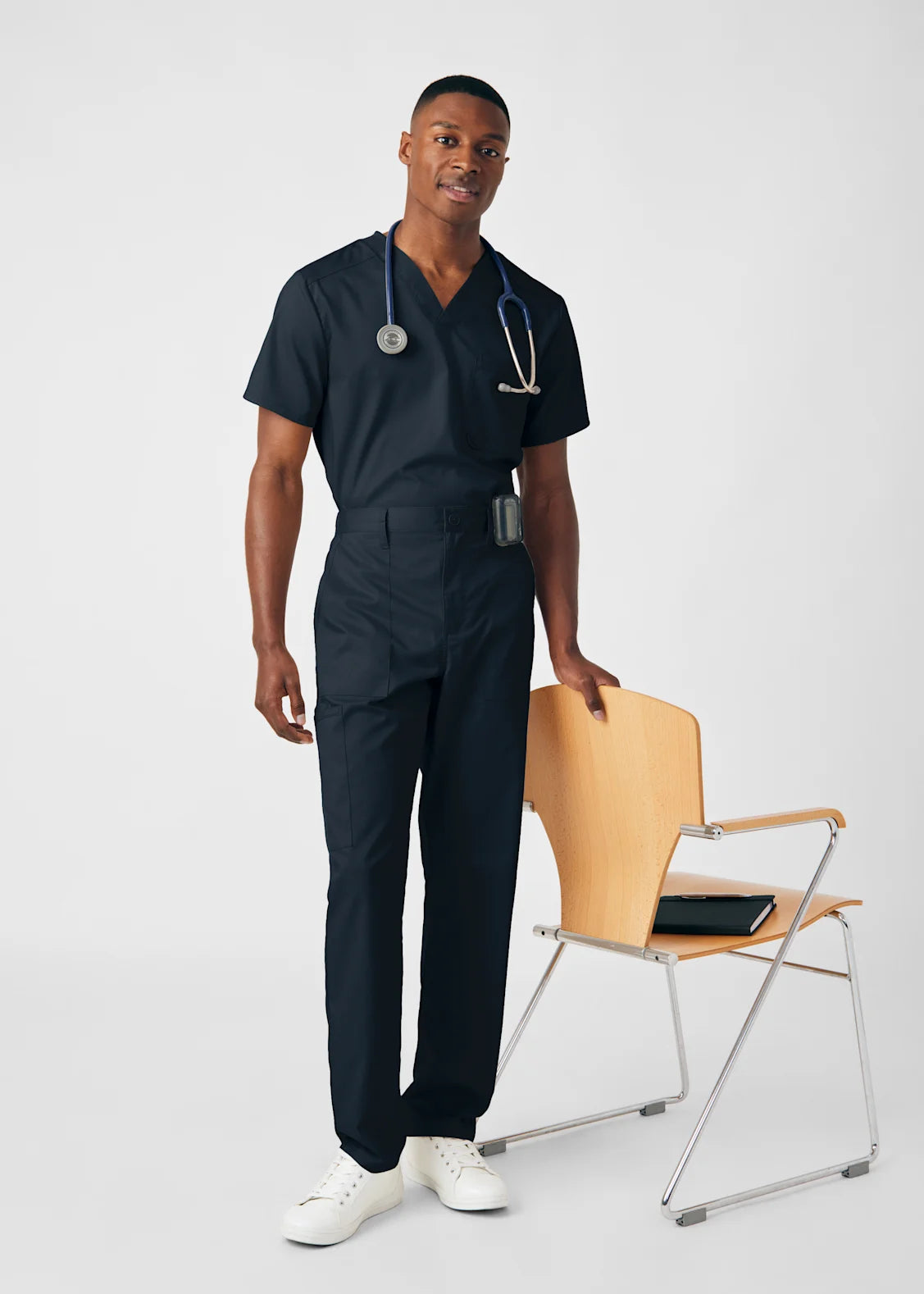 PANTALÓN CLÍNICO HOMBRE PROFLEX LB408 NEGRO